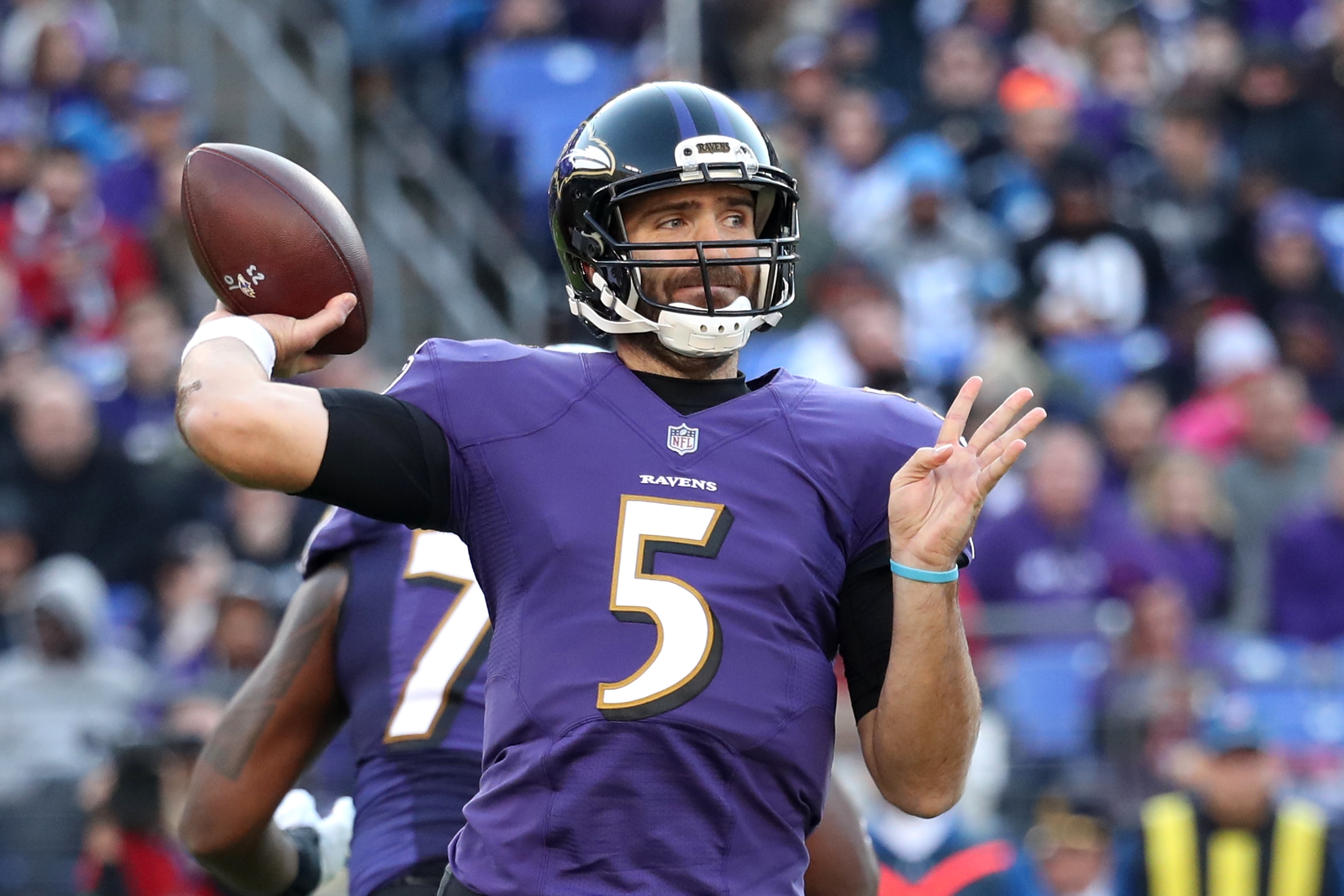 BALTIMORE, MD - DECEMBER 3: at M&T Bank Stadium on December 3, 2017 in Baltimore, Maryland. (Photo by Rob Carr/Getty Images)