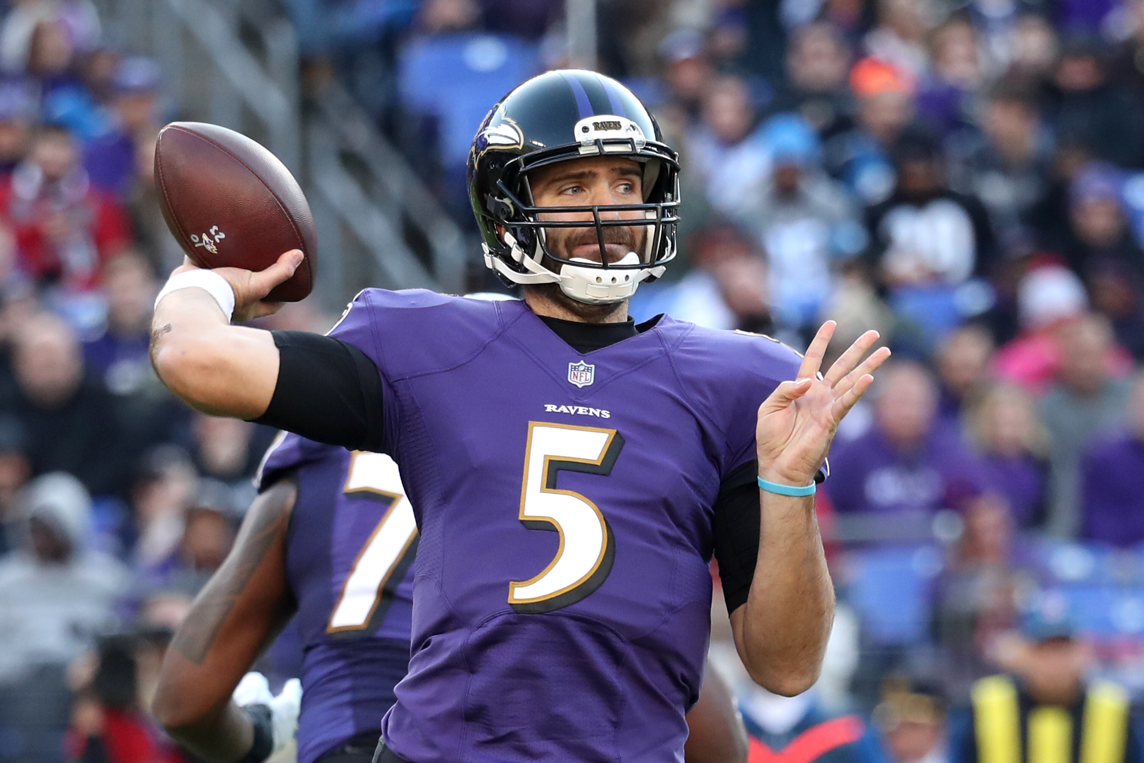 BALTIMORE, MD - DECEMBER 3: at M&T Bank Stadium on December 3, 2017 in Baltimore, Maryland. (Photo by Rob Carr/Getty Images)