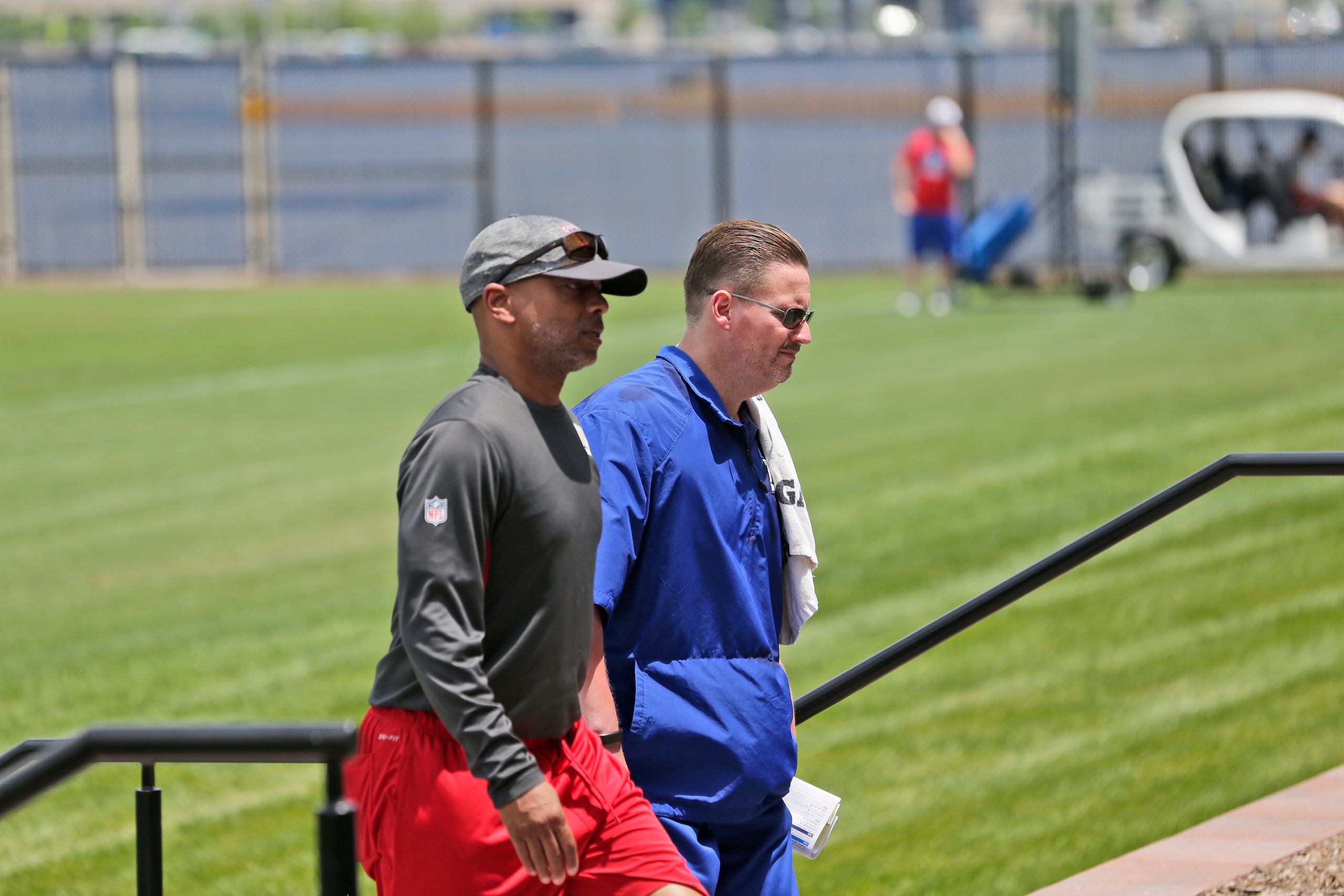 Ben McAdoo once said that he and former general manager Jerry Reese were joined at the hip.