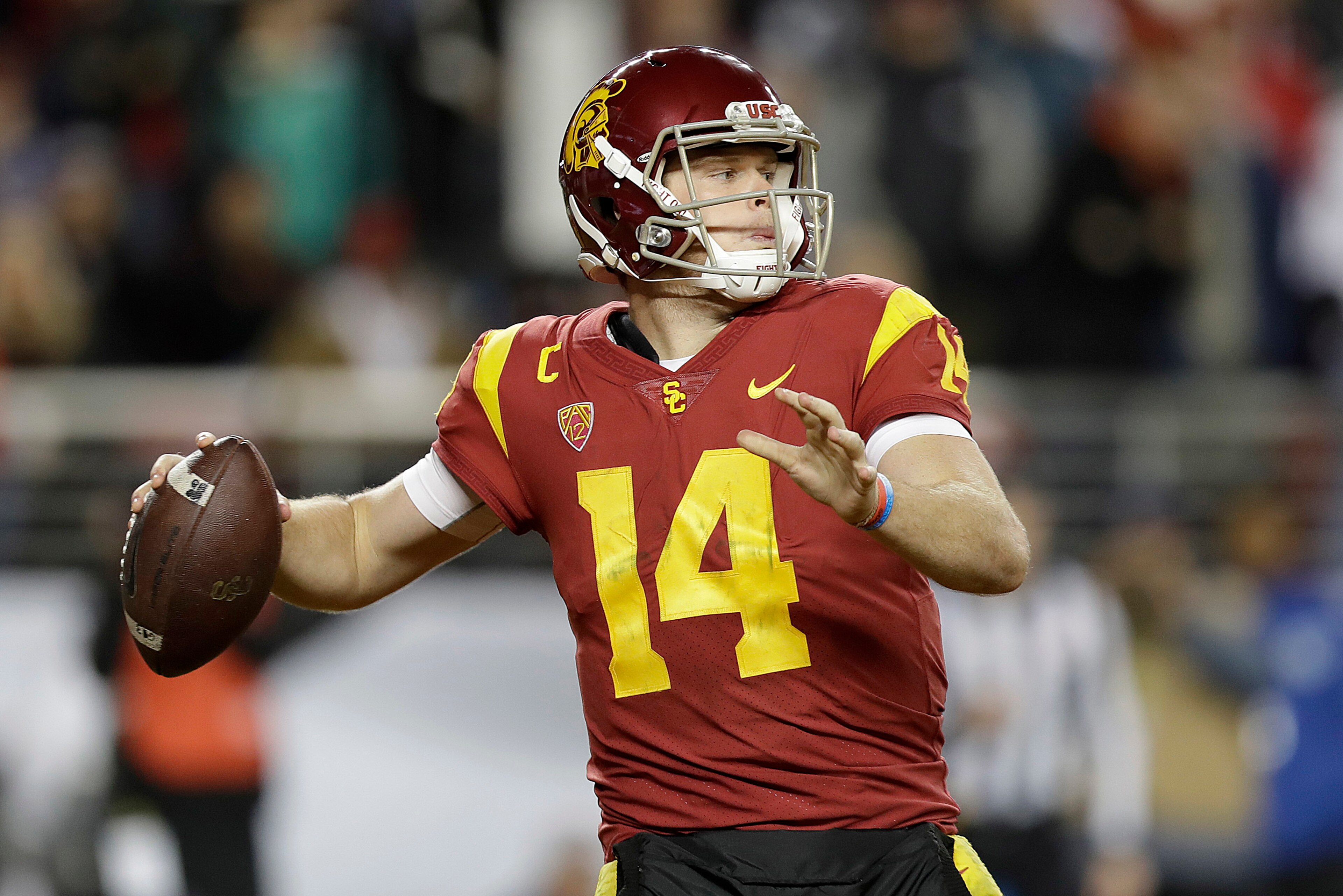 If he declares, could Sam Darnold be the heir apparent to Eli Manning for the Giants?