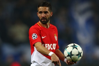 PORTO, PORTUGAL - DECEMBER 6:  Monaco midfielder Joao Moutinho from Portugal in action during the UEFA Champions League match between FC Porto and AS Monaco at Estadio do Dragao on December 6, 2017 in Porto, Portugal.  (Photo by Gualter Fatia/Getty Images