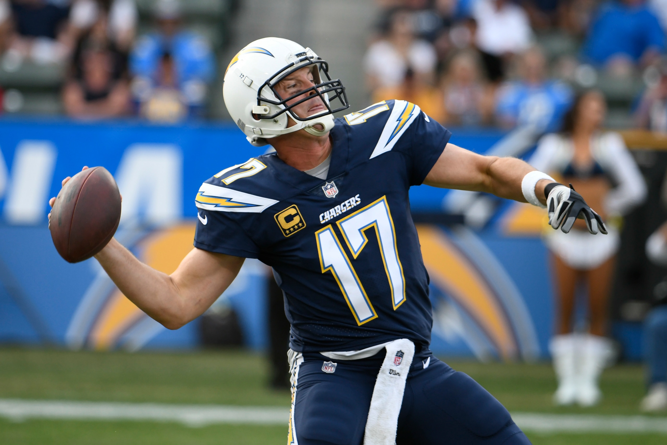 Philip Rivers has cut down on his mistakes.