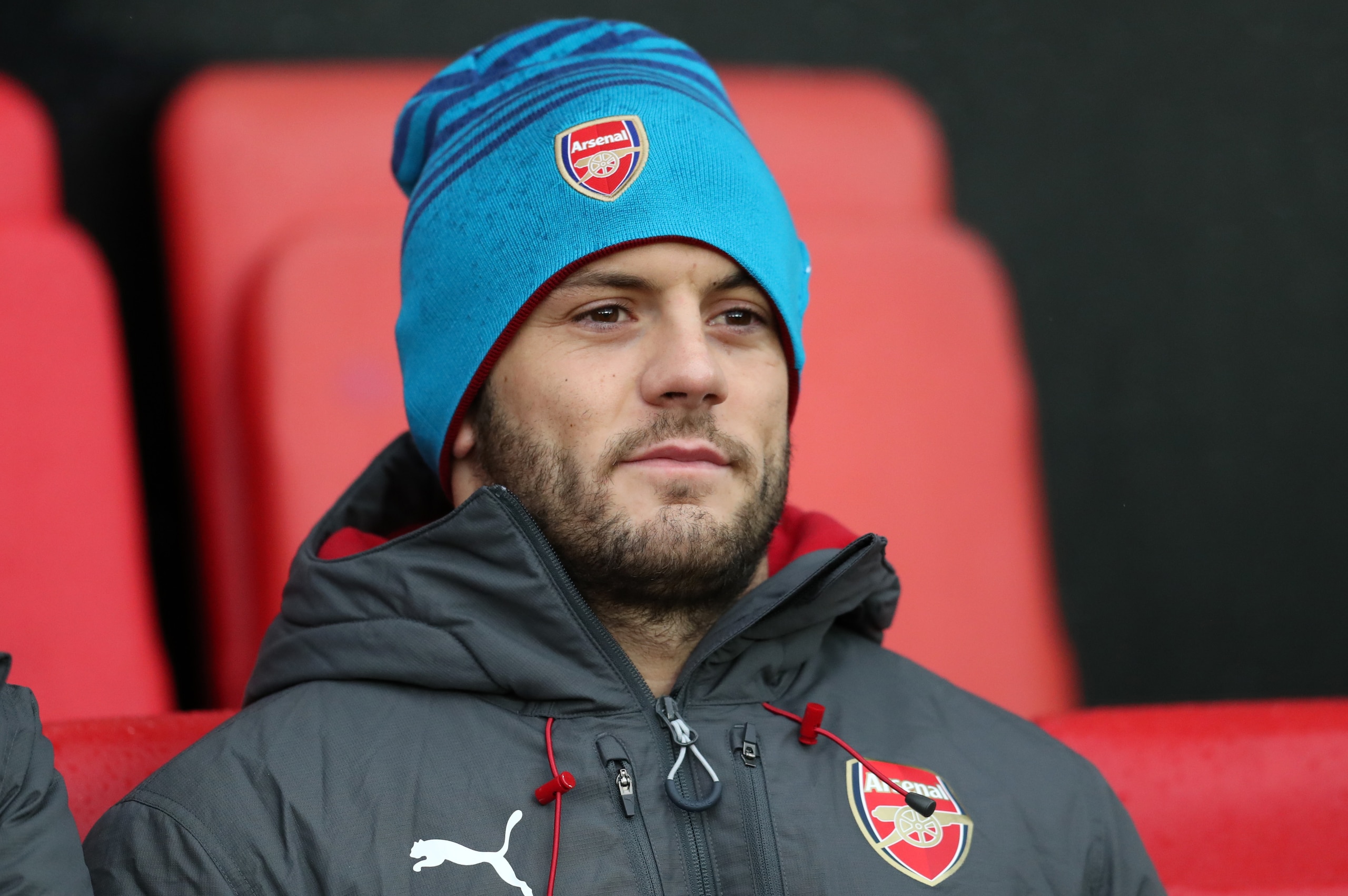 SOUTHAMPTON, ENGLAND - DECEMBER 10: Jack Wilshere of Arsenal during the Premier League match between Southampton and Arsenal at St Mary's Stadium on December 10, 2017 in Southampton, England. (Photo by Catherine Ivill/Getty Images) SOUTHAMPTON, ENGLAND - DECEMBER 10: Jack Wilshere of Arsenal during the Premier League match between Southampton and Arsenal at St Mary's Stadium on December 10, 2017 in Southampton, England. (Photo by Catherine Ivill/Getty Images)