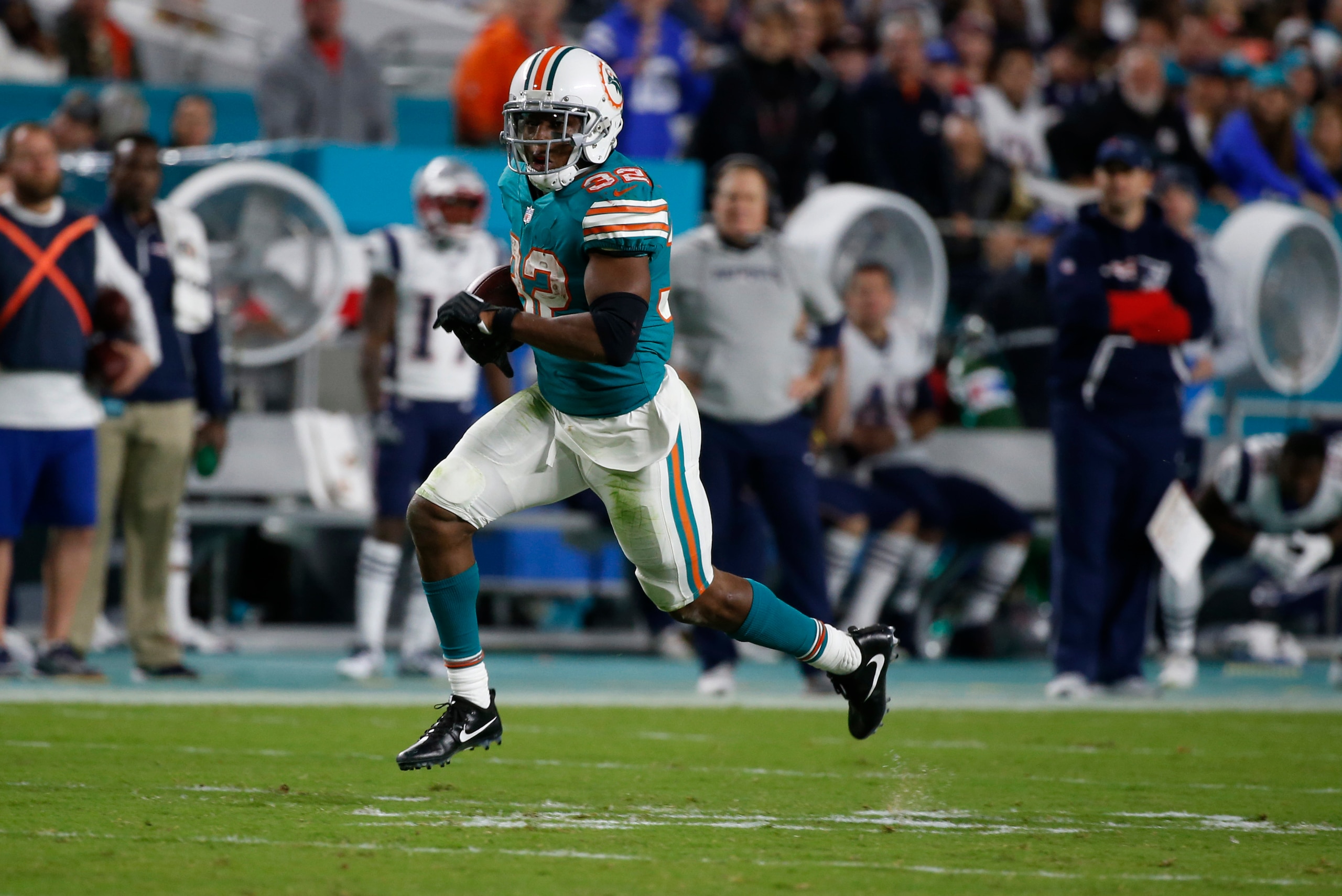 Kenyan Drake has emerged as a must-start running back. Kenyan Drake has emerged as a must-start running back.