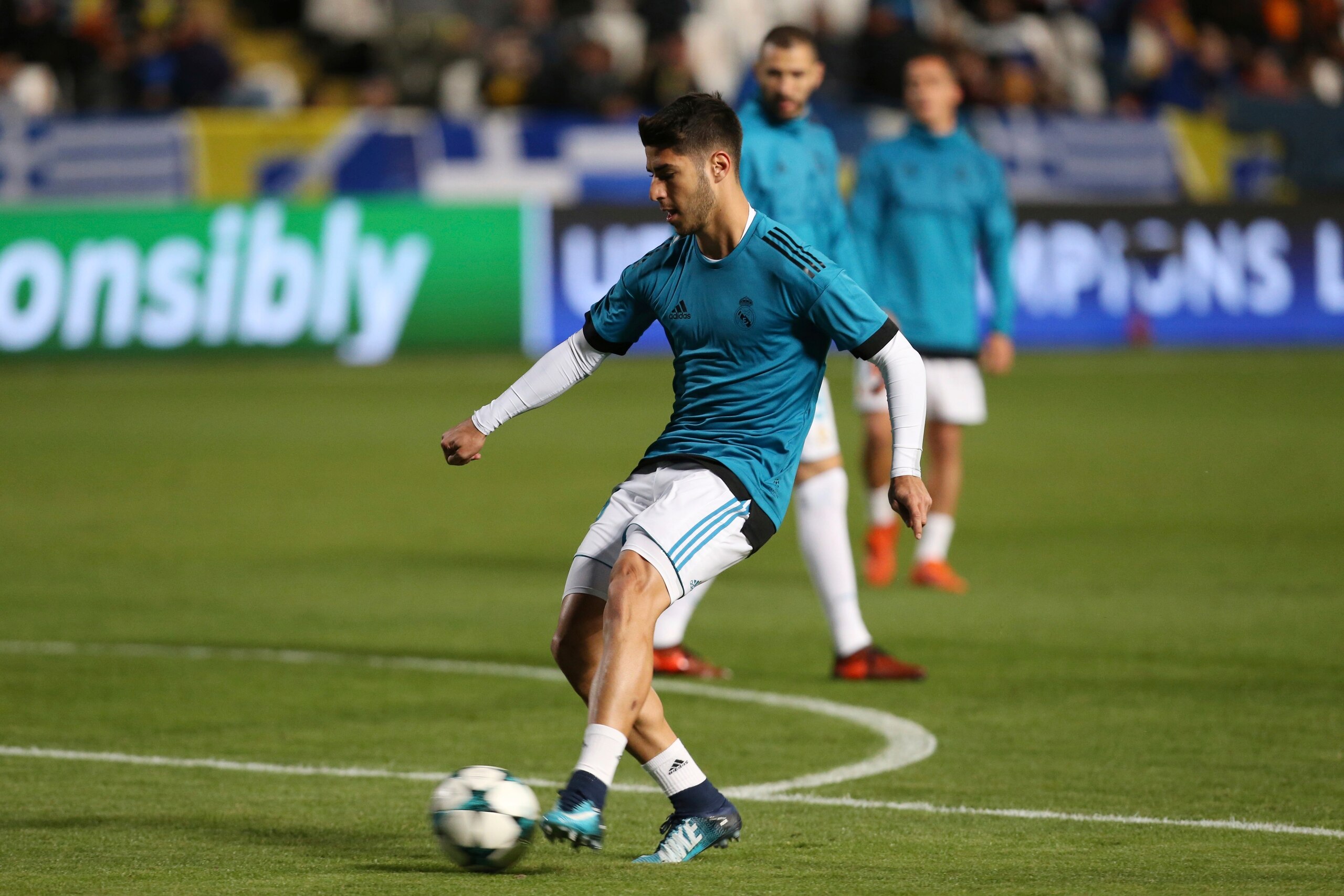 Asensio hasn't featured often for Real this season. Asensio hasn't featured often for Real this season.