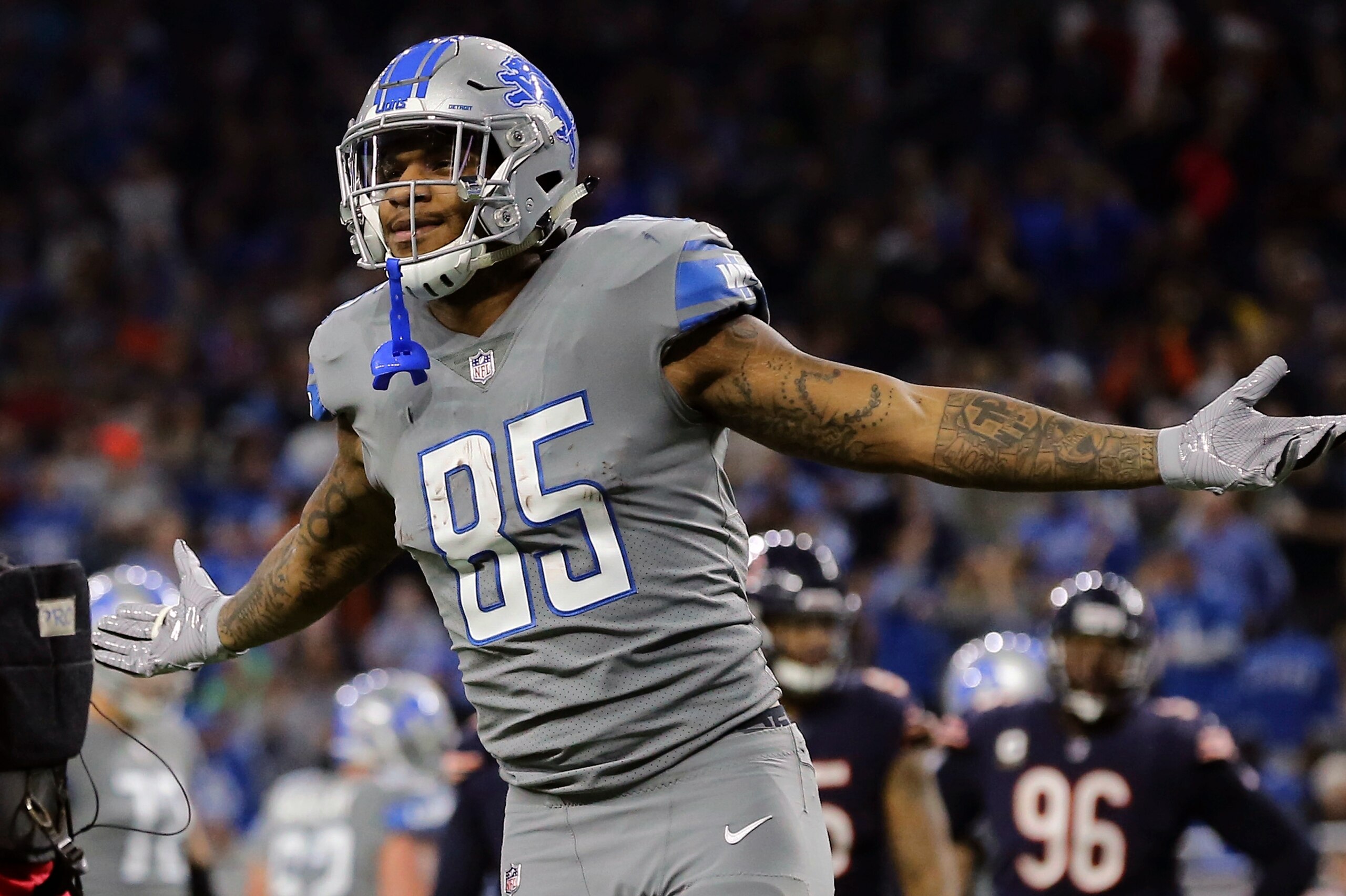 Eric Ebron is playing his best football of the year. Eric Ebron is playing his best football of the year.