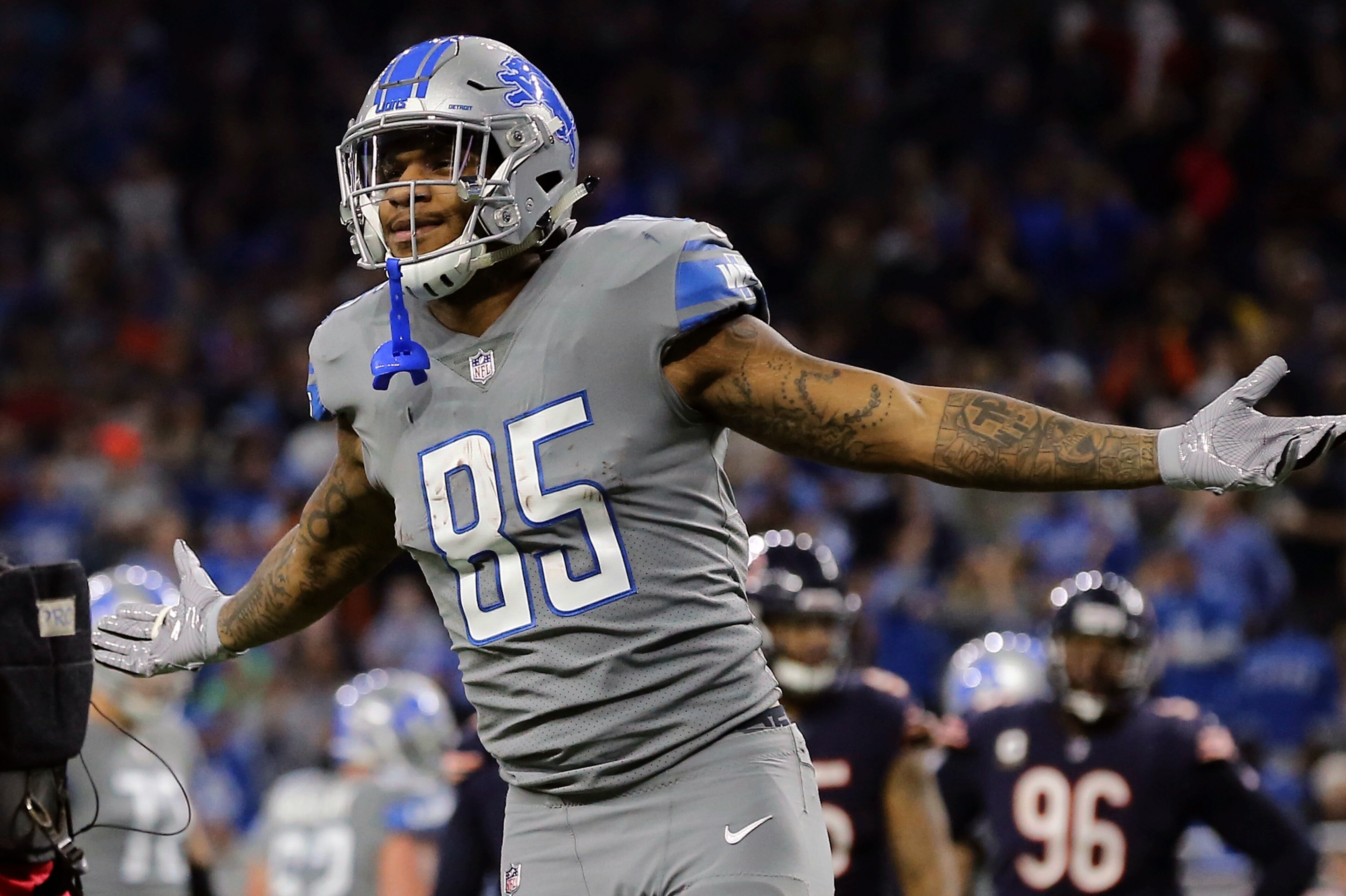 Eric Ebron is playing his best football of the year.