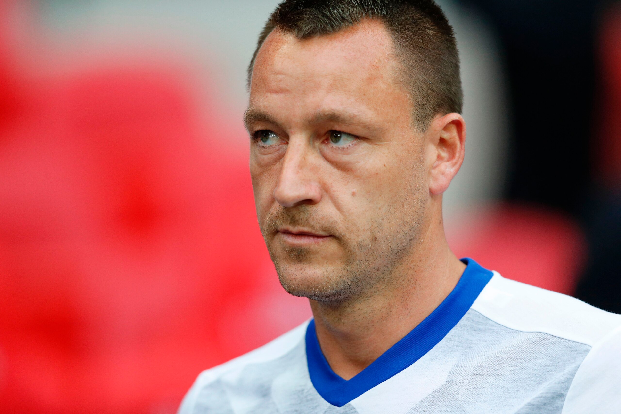 Chelsea's English defender John Terry reacts on the pitch after their defeat to Arsenal after the English FA Cup final football match between Arsenal and Chelsea at Wembley stadium in London on May 27, 2017.
Aaron Ramsey scored a 79th-minute header to ear