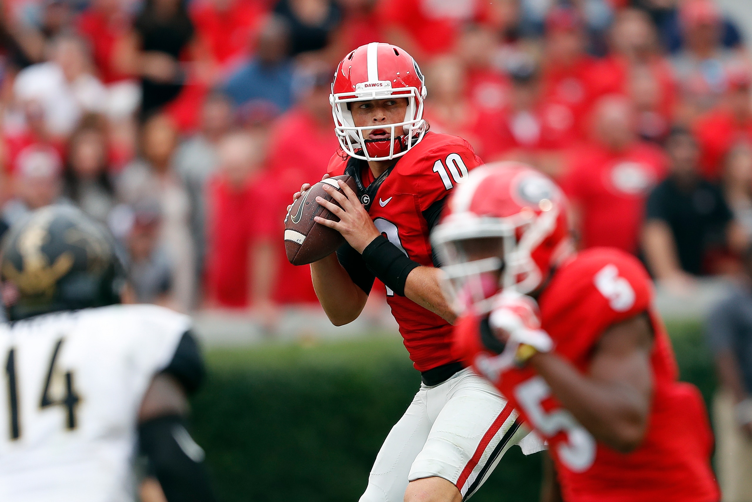 After throwing for 2,430 yards last season, Eason threw four total passes and 28 yards in 2017.
