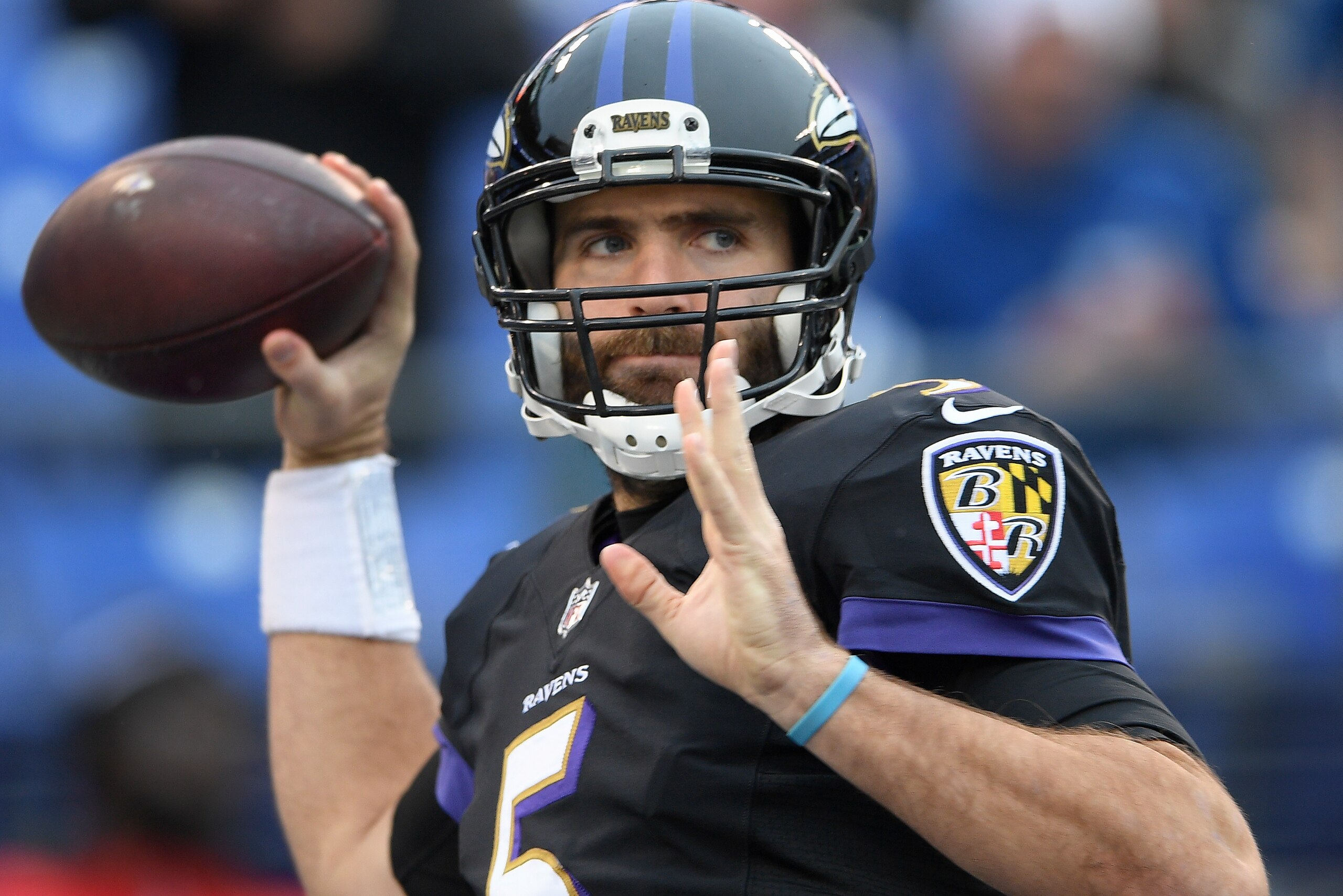 Joe Flacco and the Ravens are in a good position to earn a wild-card position heading into Week 17.