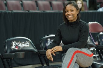 Tori Miller, who is GM Malik Rose's top assistant with the Erie BayHawks, has laughed off the double takes she gets in arenas as one of the few women to work in a G League front office.