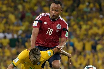 Zuniga was involved in the tackle that left Neymar fearing for his career.