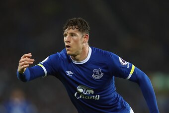 LIVERPOOL, ENGLAND - MAY 12: Ross Barkley of Everton during the Premier League match between Everton and Watford at Goodison Park on May 12, 2017 in Liverpool, England. (Photo by James Baylis - AMA/Getty Images)