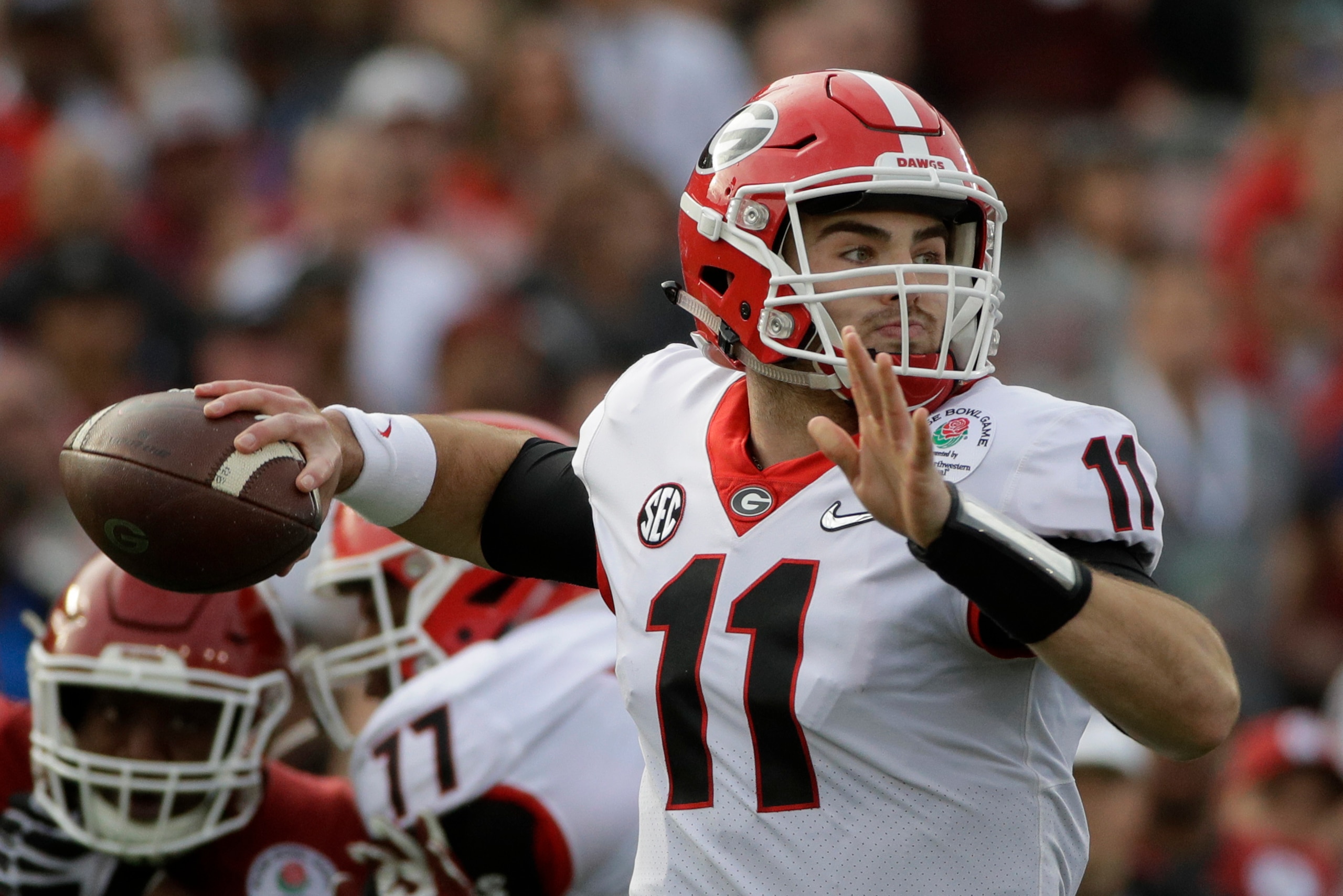 Jake Fromm has shown poise and leadership for the Bulldogs.