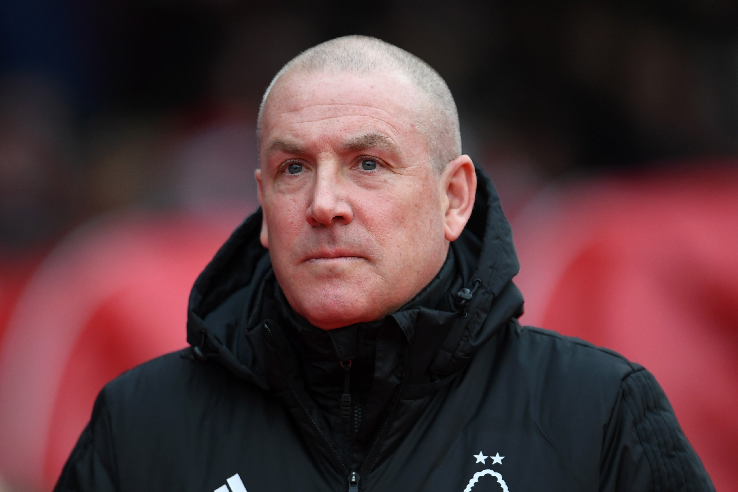 NOTTINGHAM, ENGLAND - DECEMBER 09: Mark Warburton of Nottingham Forest looks on prior to during the Sky Bet Championship match between Nottingham Forest and Bolton Wanderers at City Ground on December 09, 2017 in Nottingham, England. (Photo by Laurence Gr