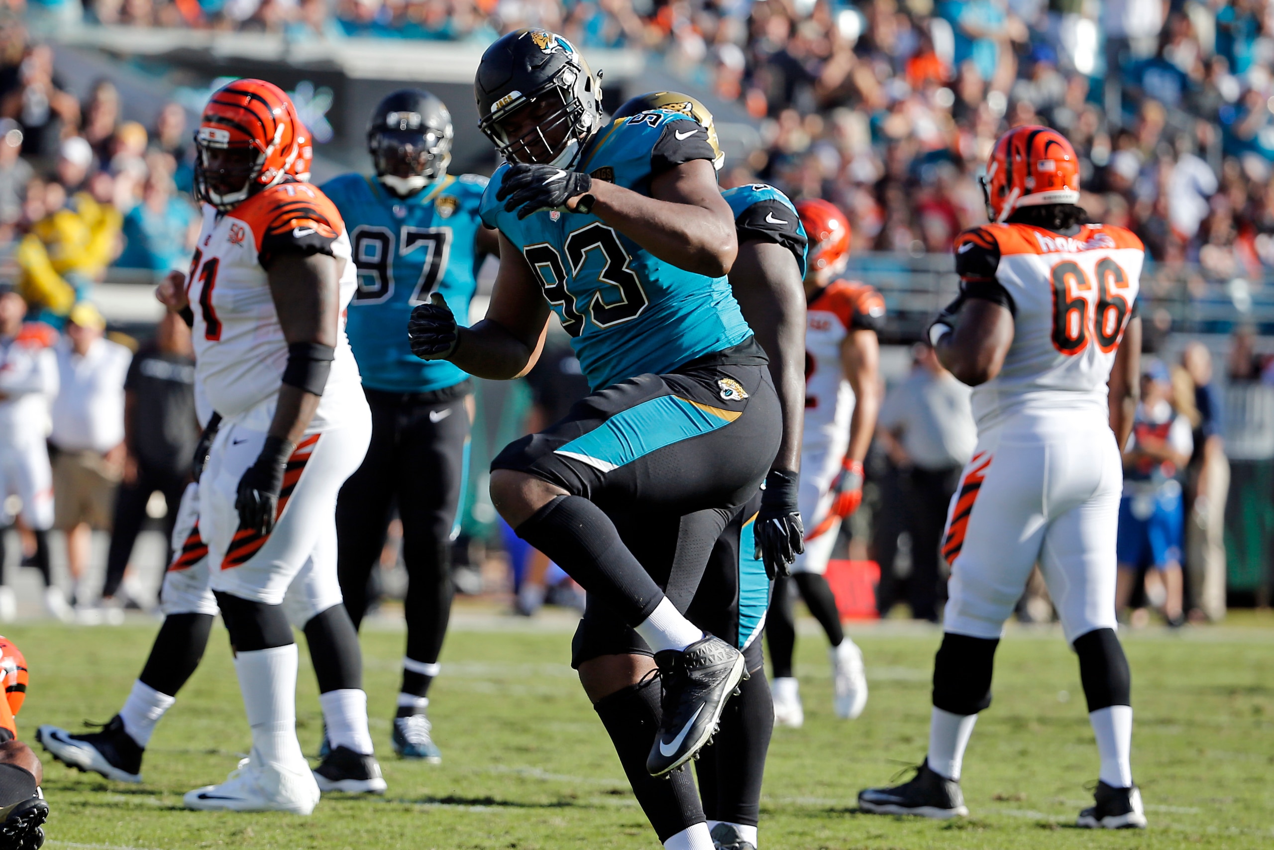 Calais Campbell leads a dominant Jaguars defense