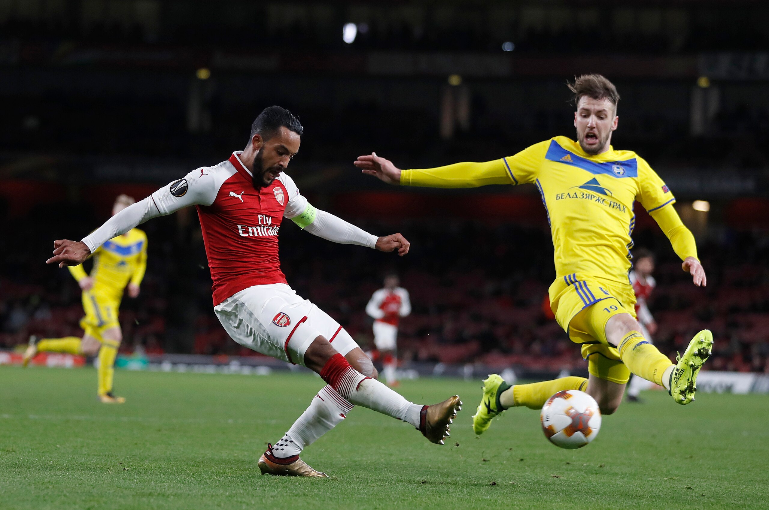 Walcott has been on form in the cup competitions.