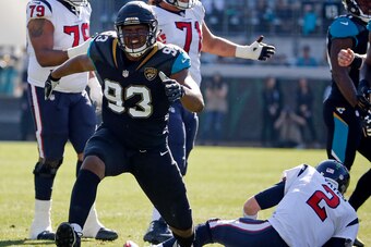 Calais Campbell is nearly unstoppable as a pass-rusher.