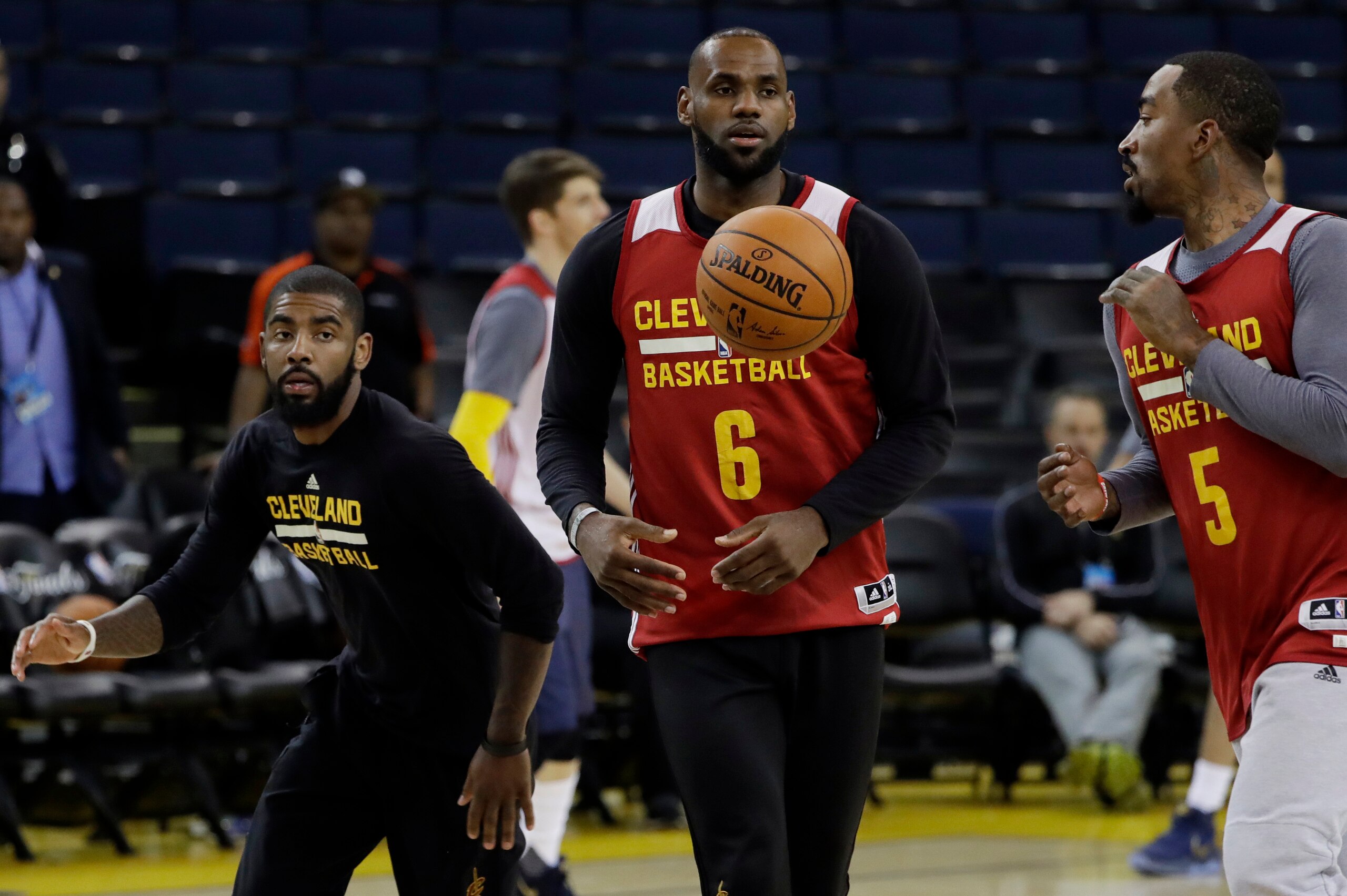 Though Irving reached three consecutive Finals alongside LeBron James, Al Horford believes Irving wasn't able to tap into his leadership skills on the Cavs' veteran-laden roster. Though Irving reached three consecutive Finals alongside LeBron James, Al Horford believes Irving wasn't able to tap into his leadership skills on the Cavs' veteran-laden roster.