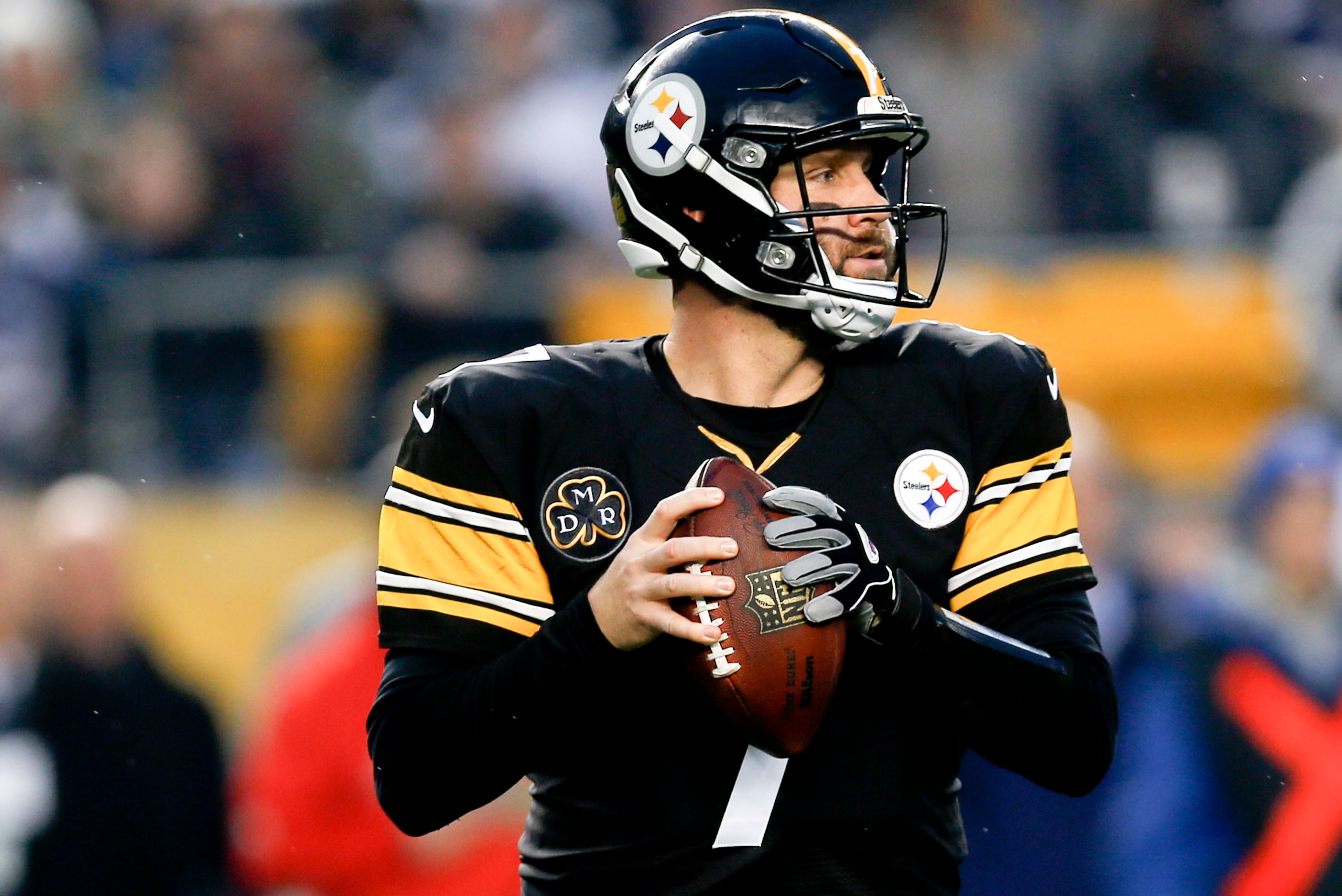 Ben Roethlisberger is looking for the chance to lead the Steelers to the AFC title game.