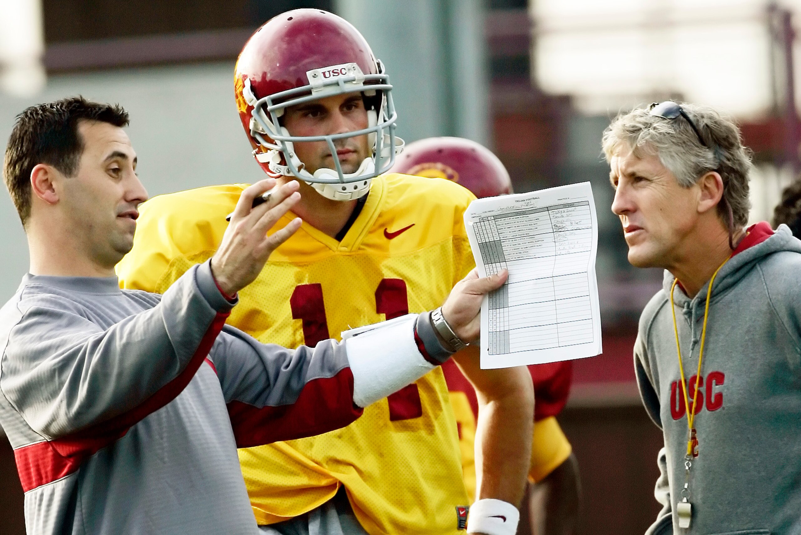 Once part of Pete Carroll's coaching staff at USC, Steve Sarkisian has been mentioned as a candidate to take over the Seahawks offense next season.