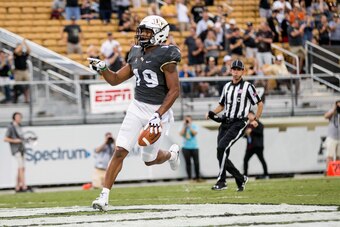 UCF went undefeated this season and Hughes tied for the team lead with four interceptions.