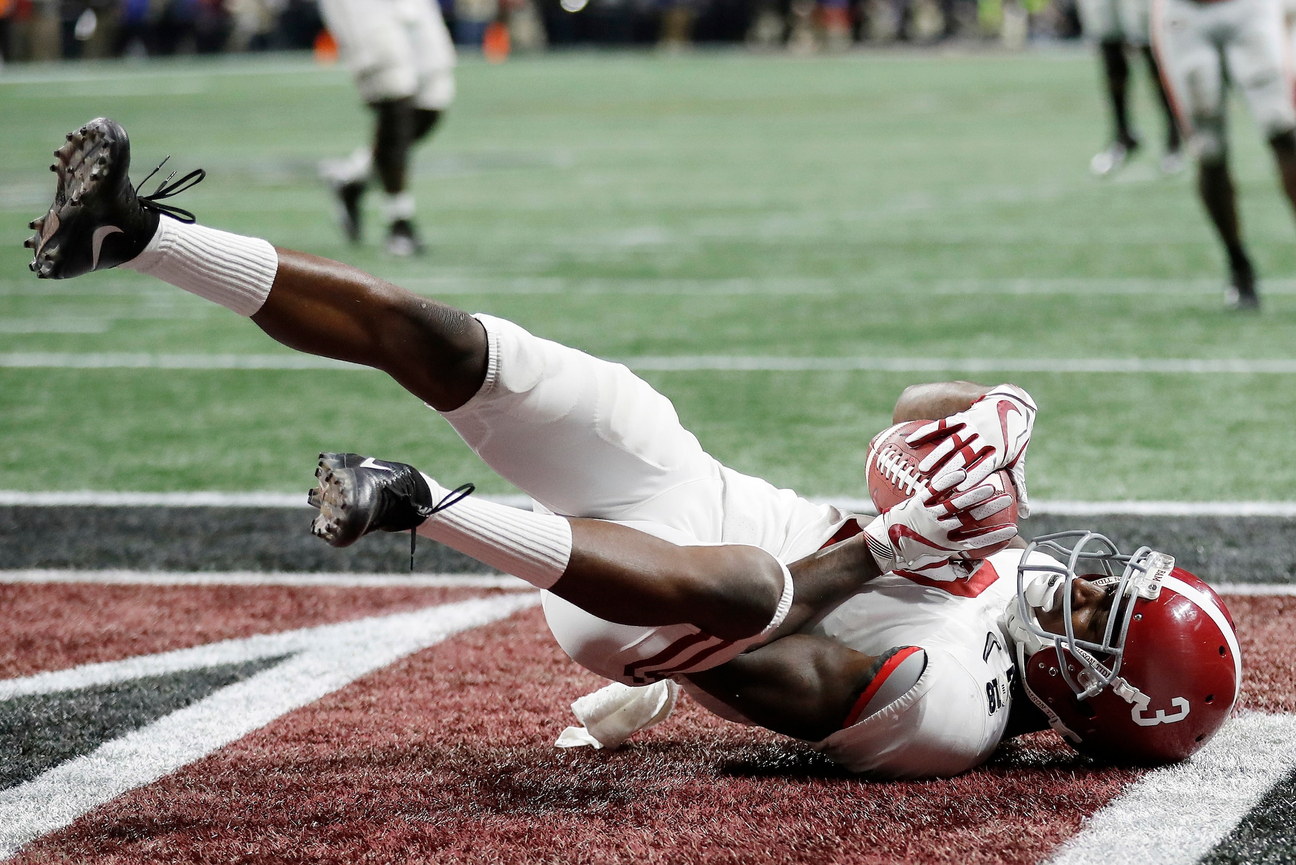 Calvin Ridley could be a mainstay in the end zone at the next level. Calvin Ridley could be a mainstay in the end zone at the next level.