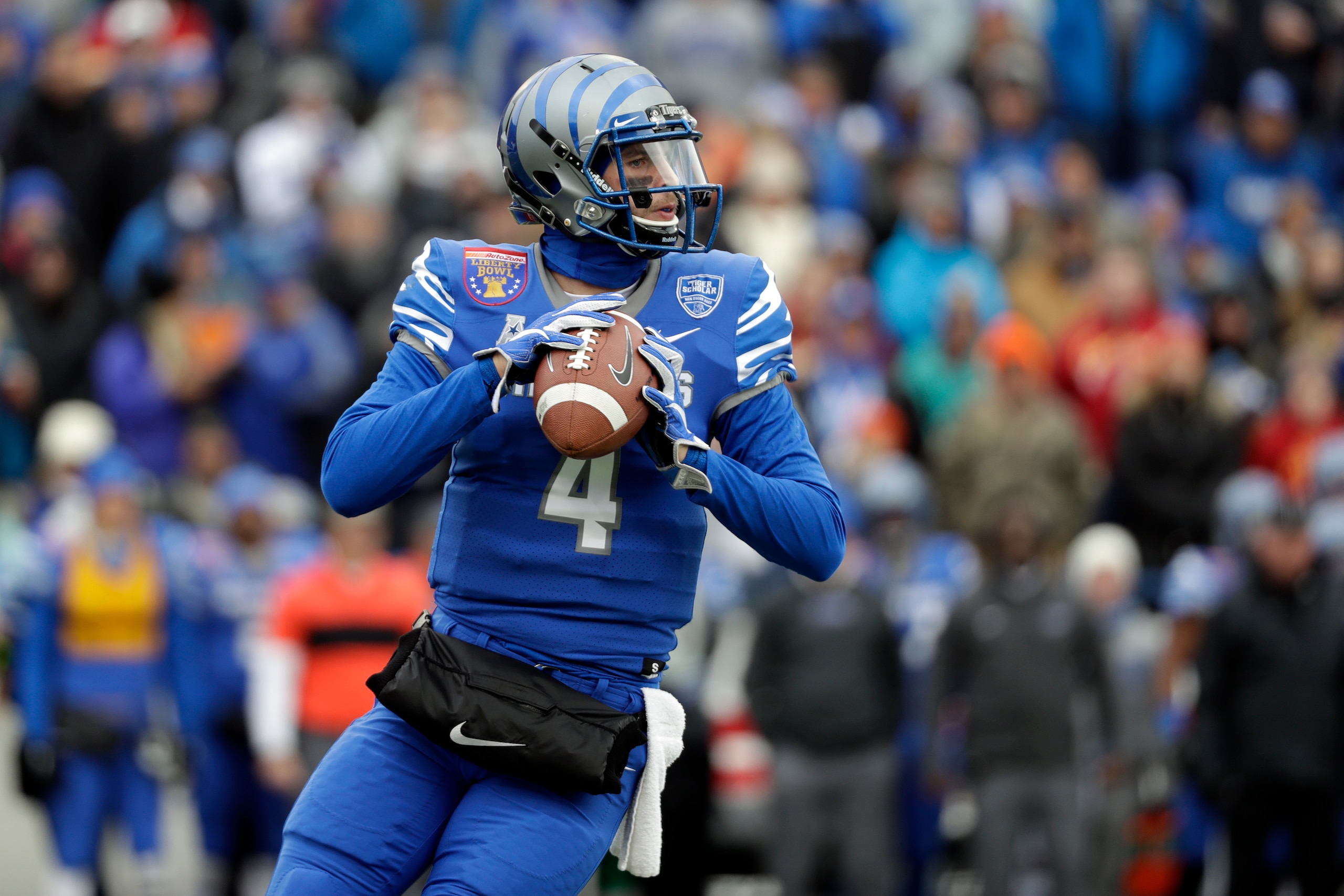 Memphis QB Riley Ferguson Memphis QB Riley Ferguson