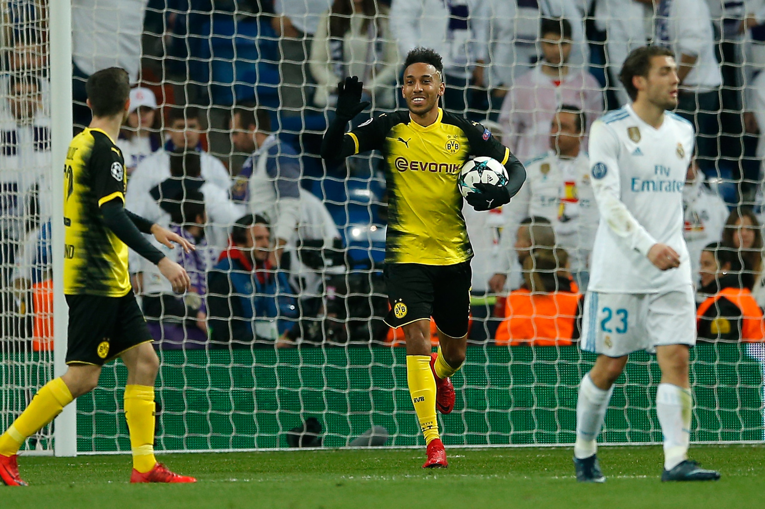 Aubameyang has had his problems in Dortmund, but remains prolific in front of goal.