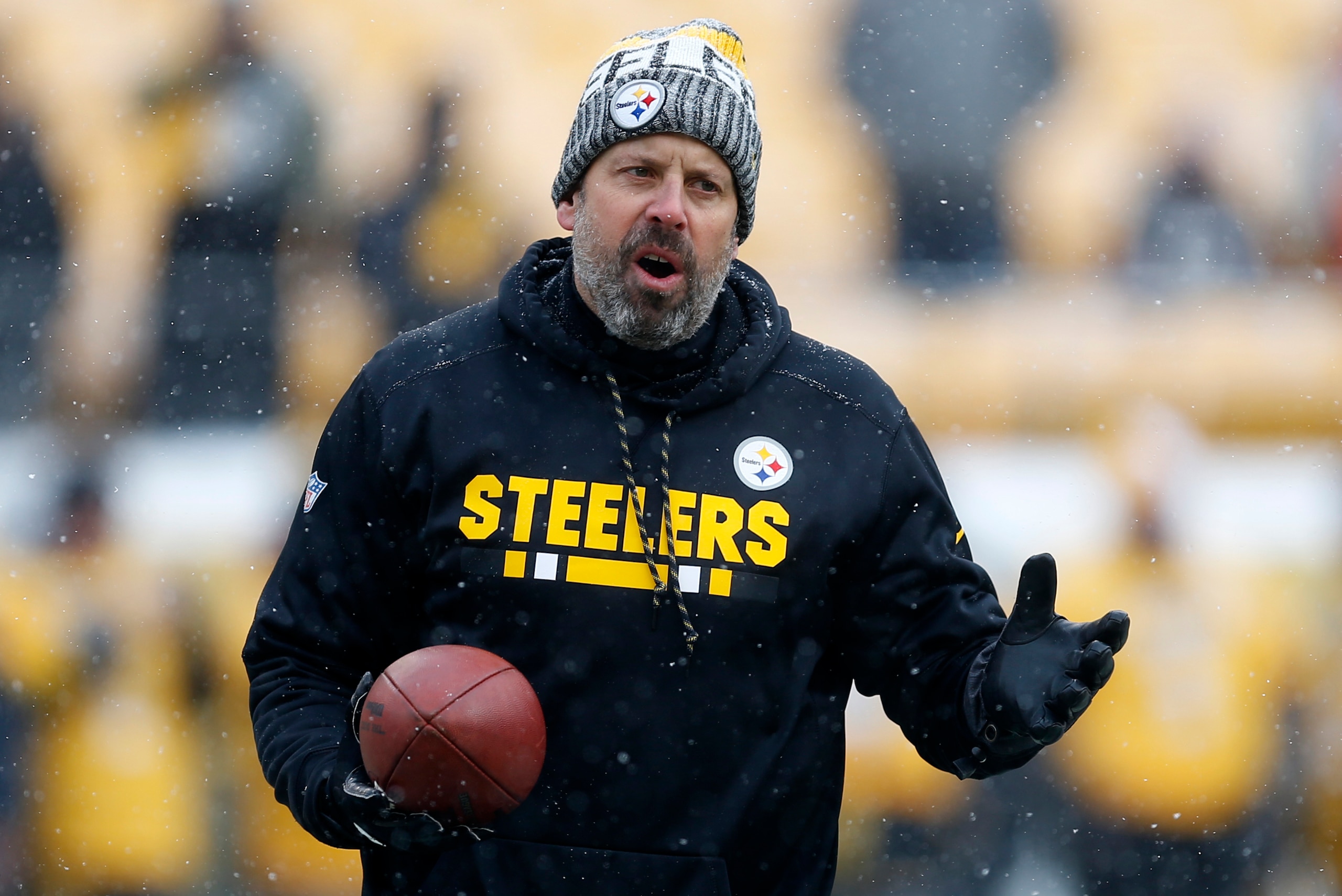 Pittsburgh Steelers offensive coordinator Todd Haley