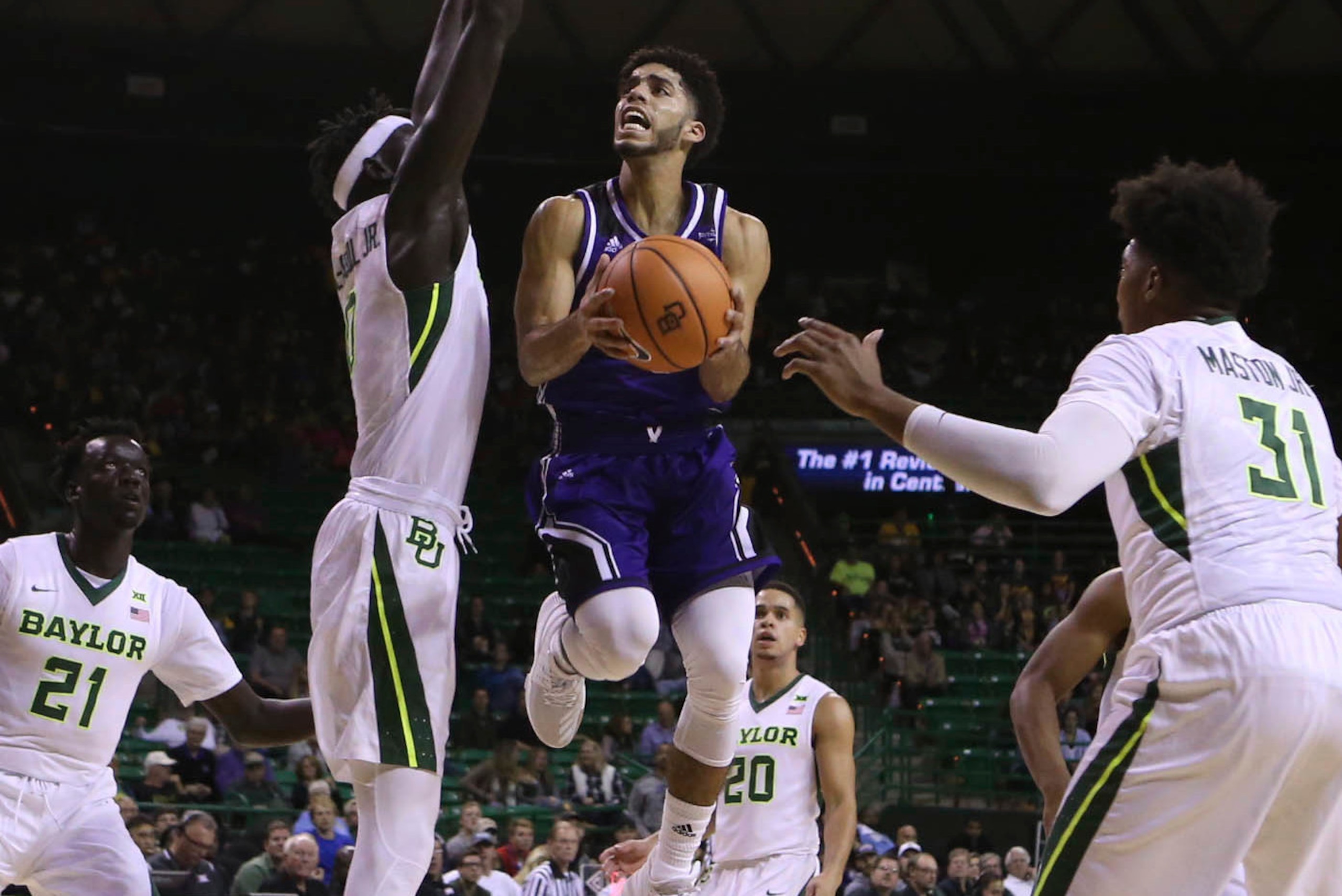 Jordan Howard ranks fifth in the nation in scoring at 24.3 points per game for Central Arkansas.