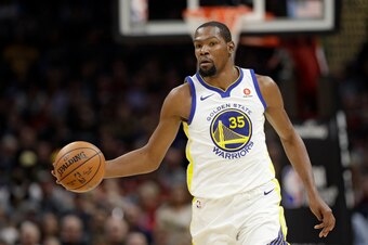 Kevin Durant could be the first choice in the February 18 All-Star Game.