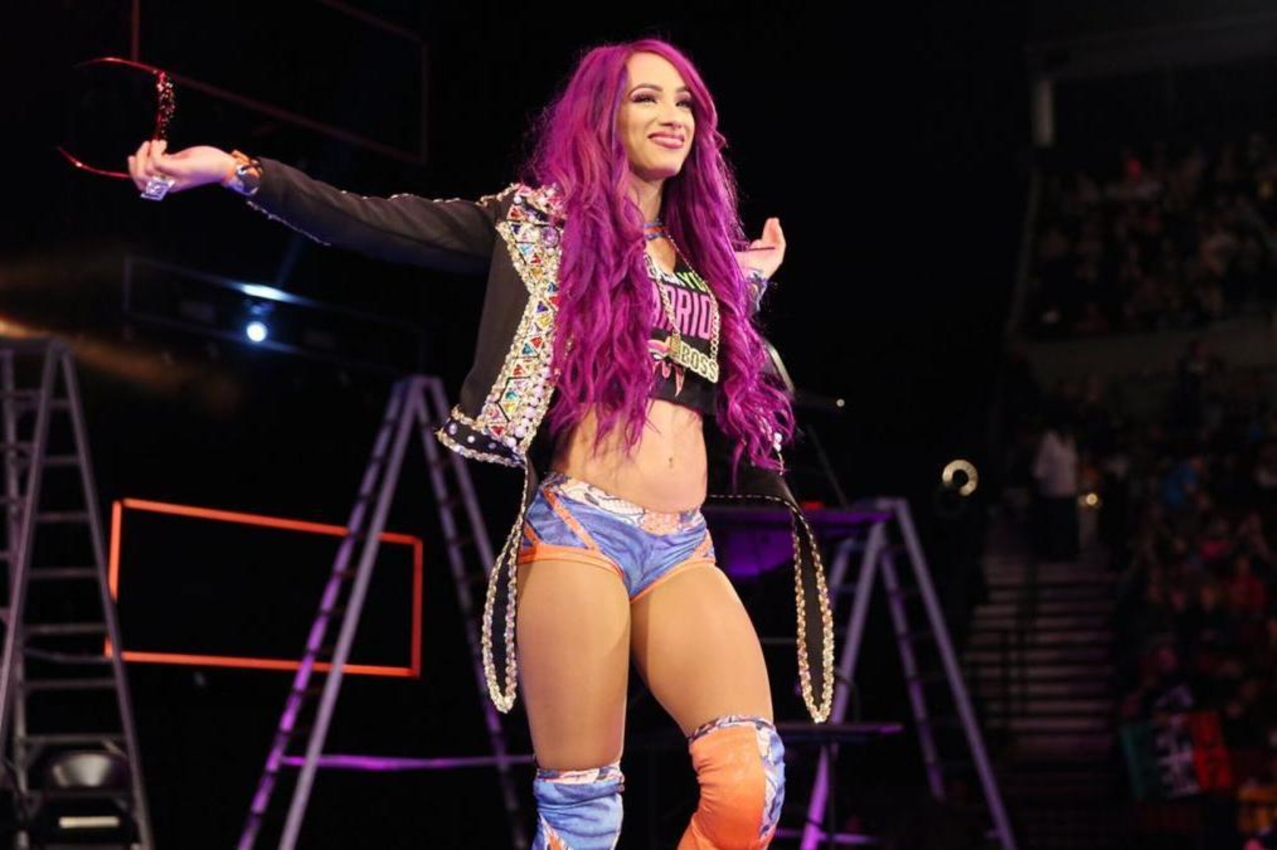Sasha Banks doesn't lack confidence.