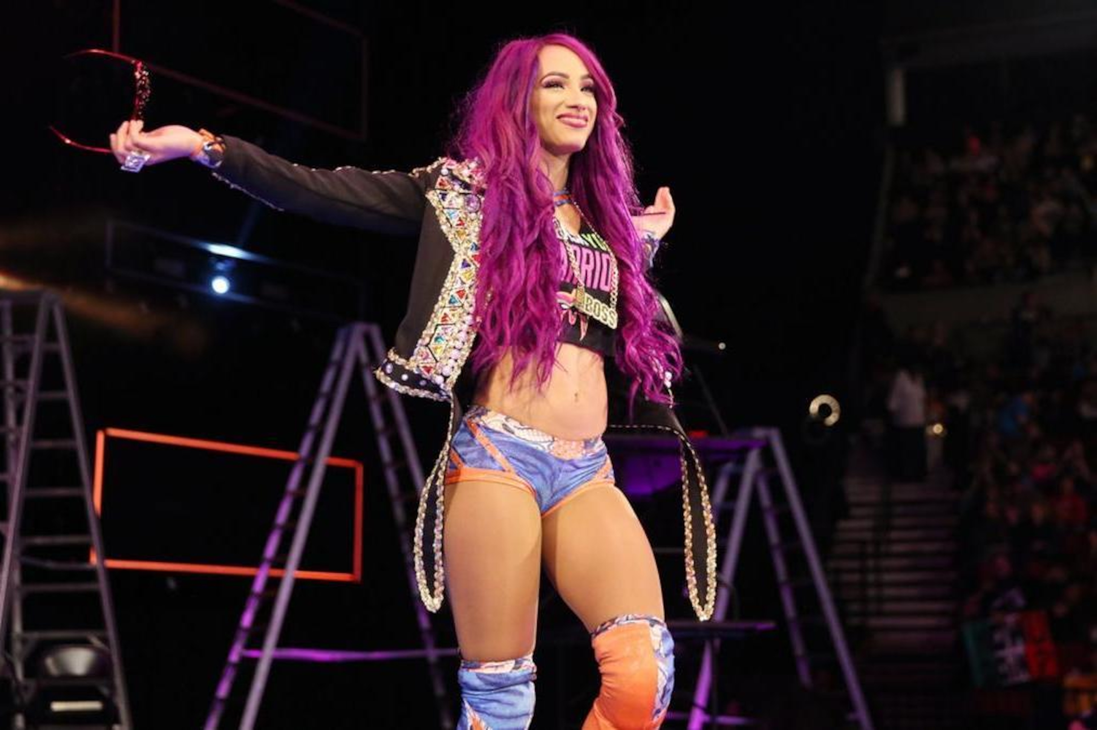 Sasha Banks doesn't lack confidence.