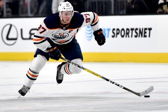 Connor McDavid in full flight is one of the game's great sights.