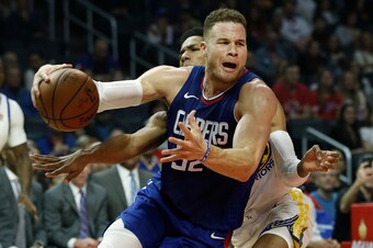 Blake Griffin ranks second in all-time Clippers history in scoring and third in total rebounds.