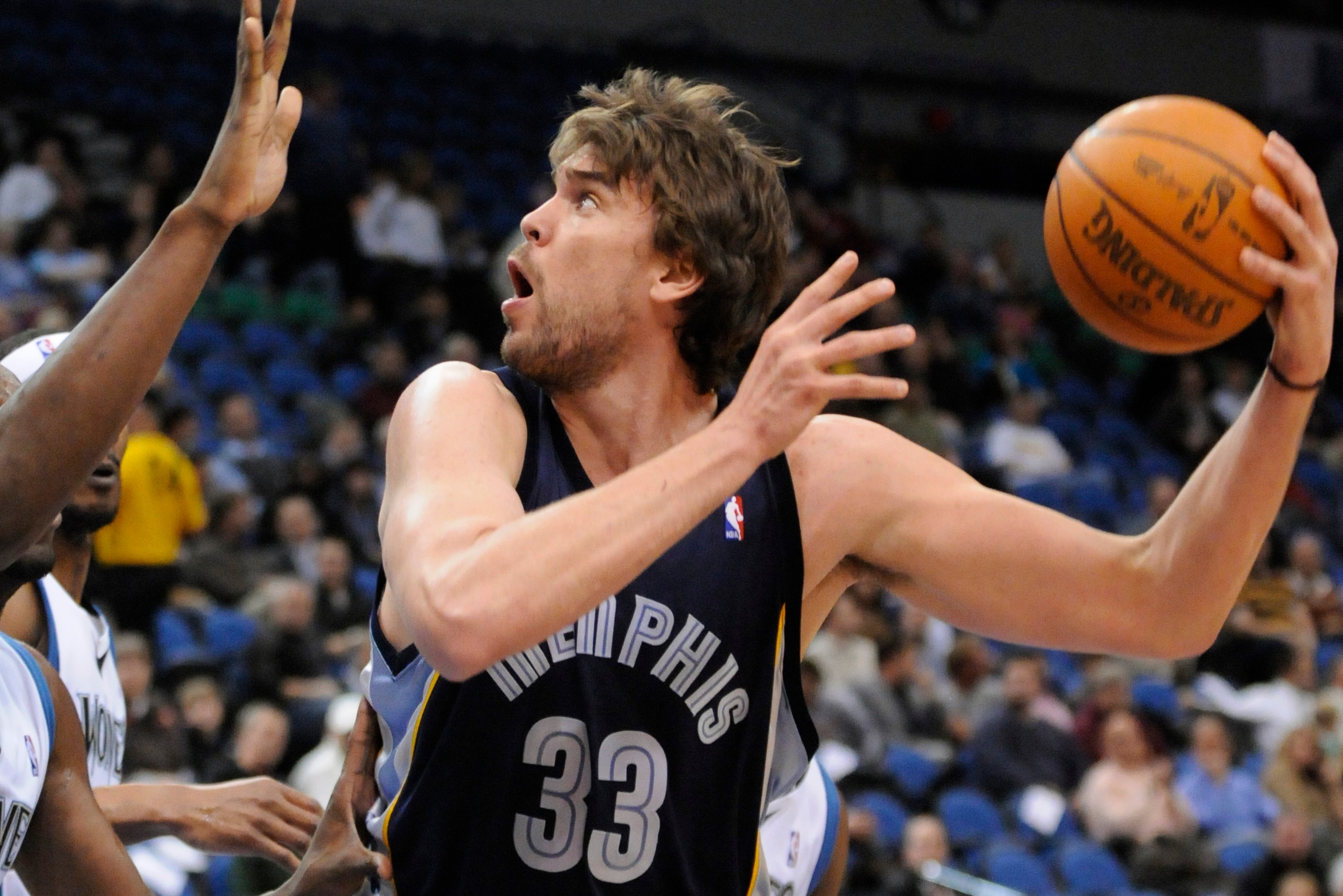 Marc Gasol became a starter with the Grizzlies in his first year with the franchise and had them in the playoffs by his third season. Marc Gasol became a starter with the Grizzlies in his first year with the franchise and had them in the playoffs by his third season.