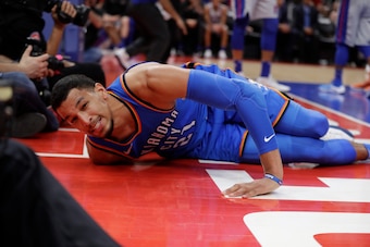 Roberson left a big hole in the Thunder defense.