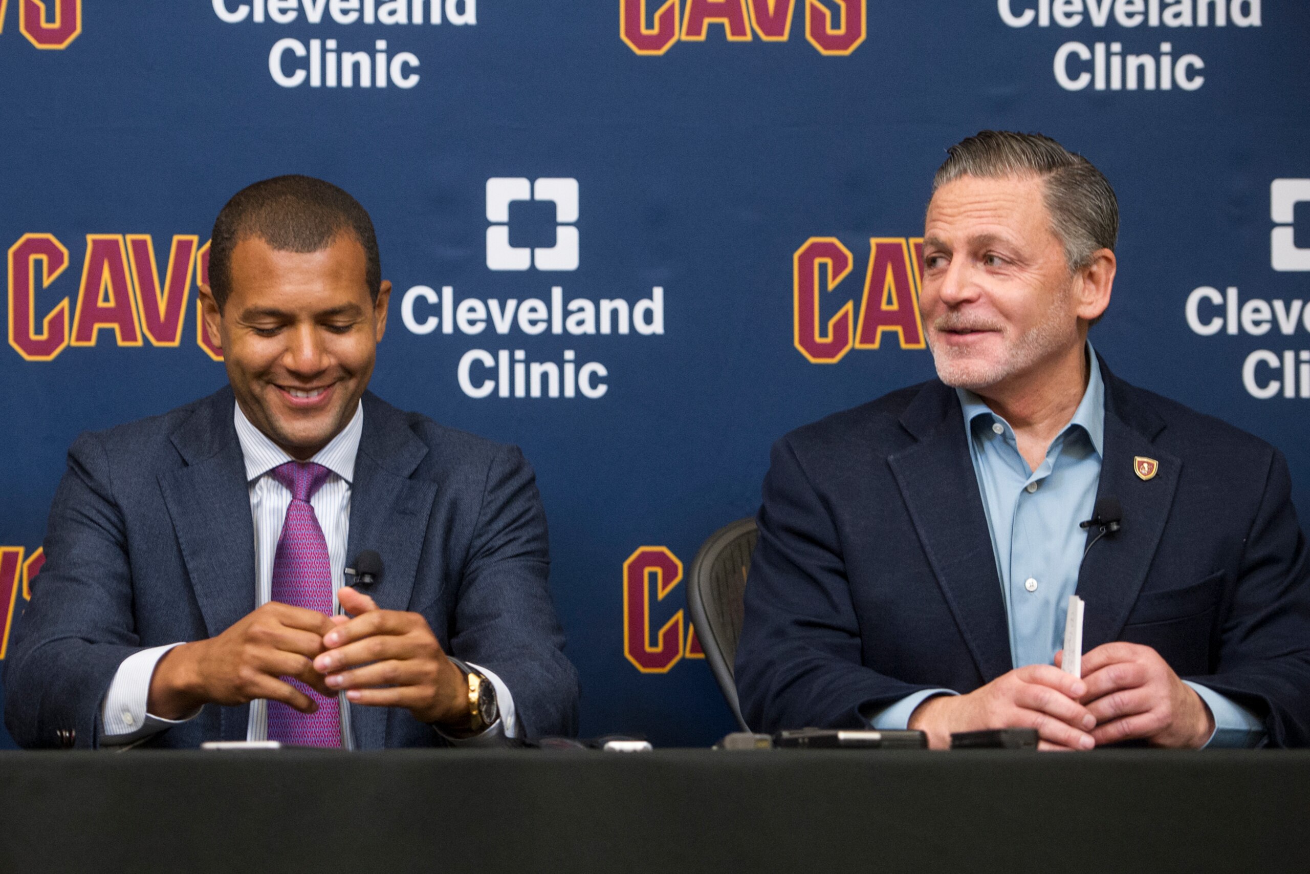 After going 7-12 since Christmas, GM Koby Altman and owner Dan Gilbert traded away six players and a draft pick Thursday in an attempt to reach a fourth straight Finals. After going 7-12 since Christmas, GM Koby Altman and owner Dan Gilbert traded away six players and a draft pick Thursday in an attempt to reach a fourth straight Finals.