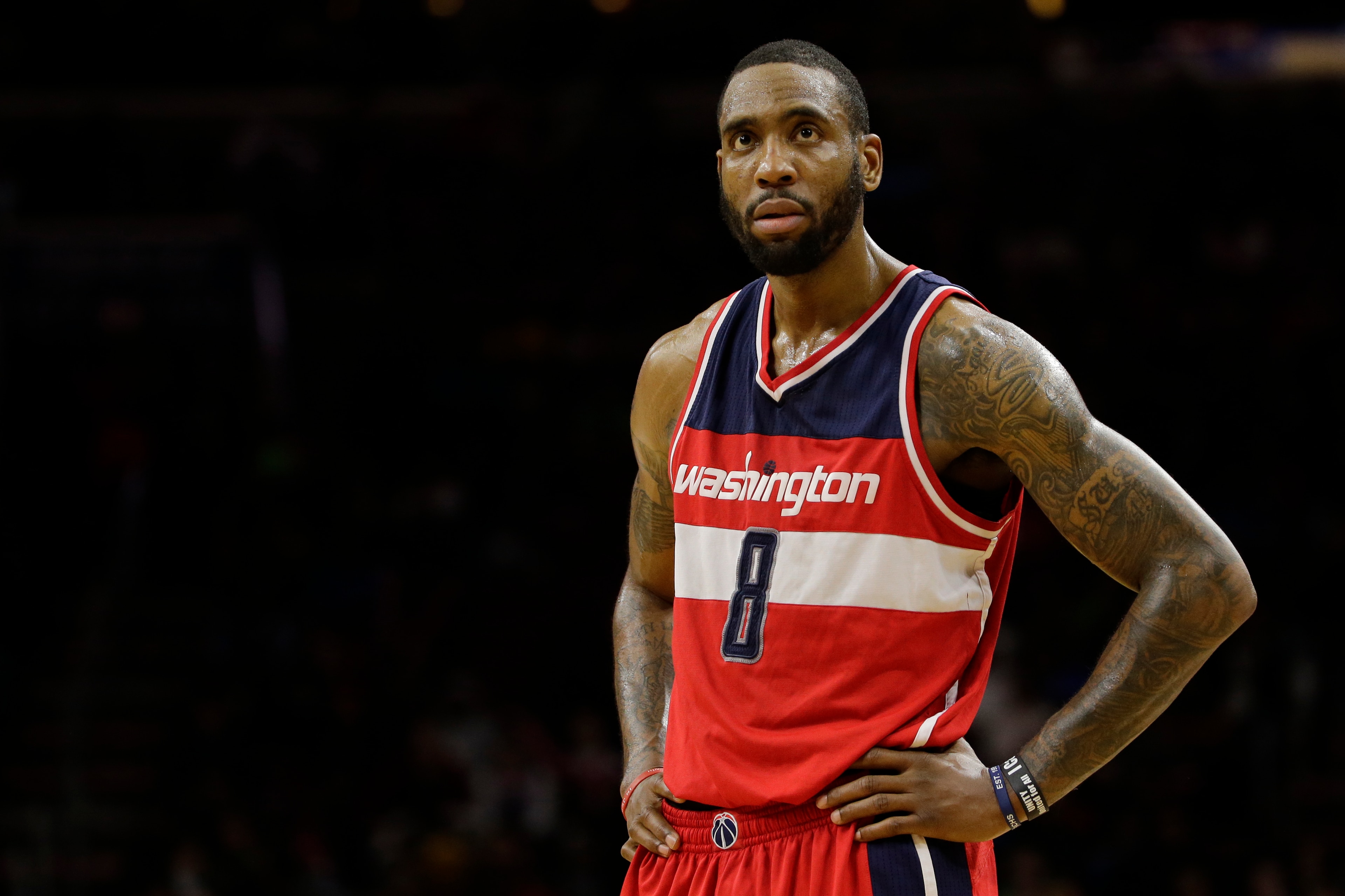 Rasual Butler as a Washington Wizard in 2015