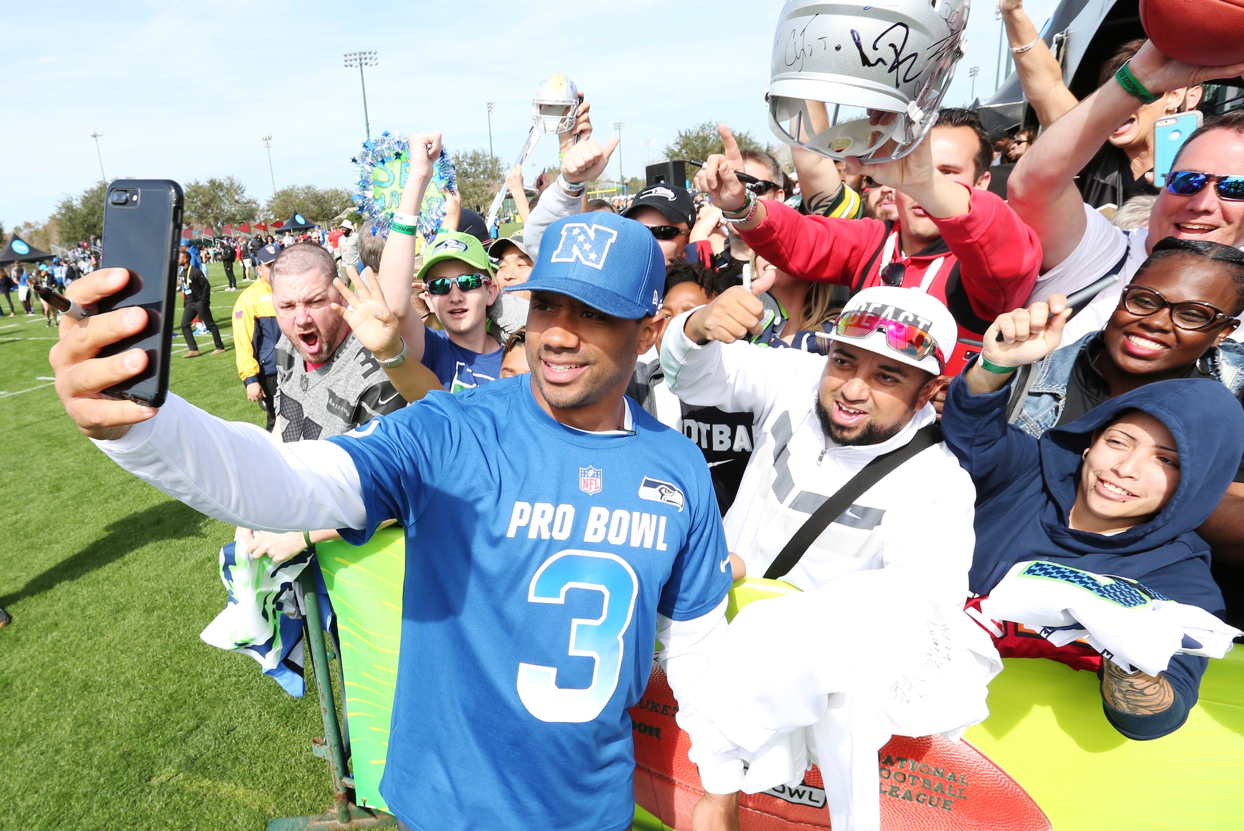 Wilson was selected to his fourth Pro Bowl in 2017.