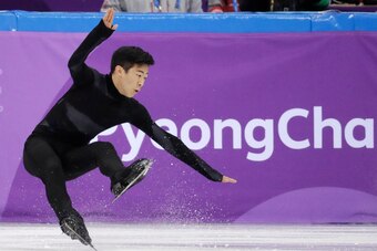 Chen endured a difficult start to the Games.