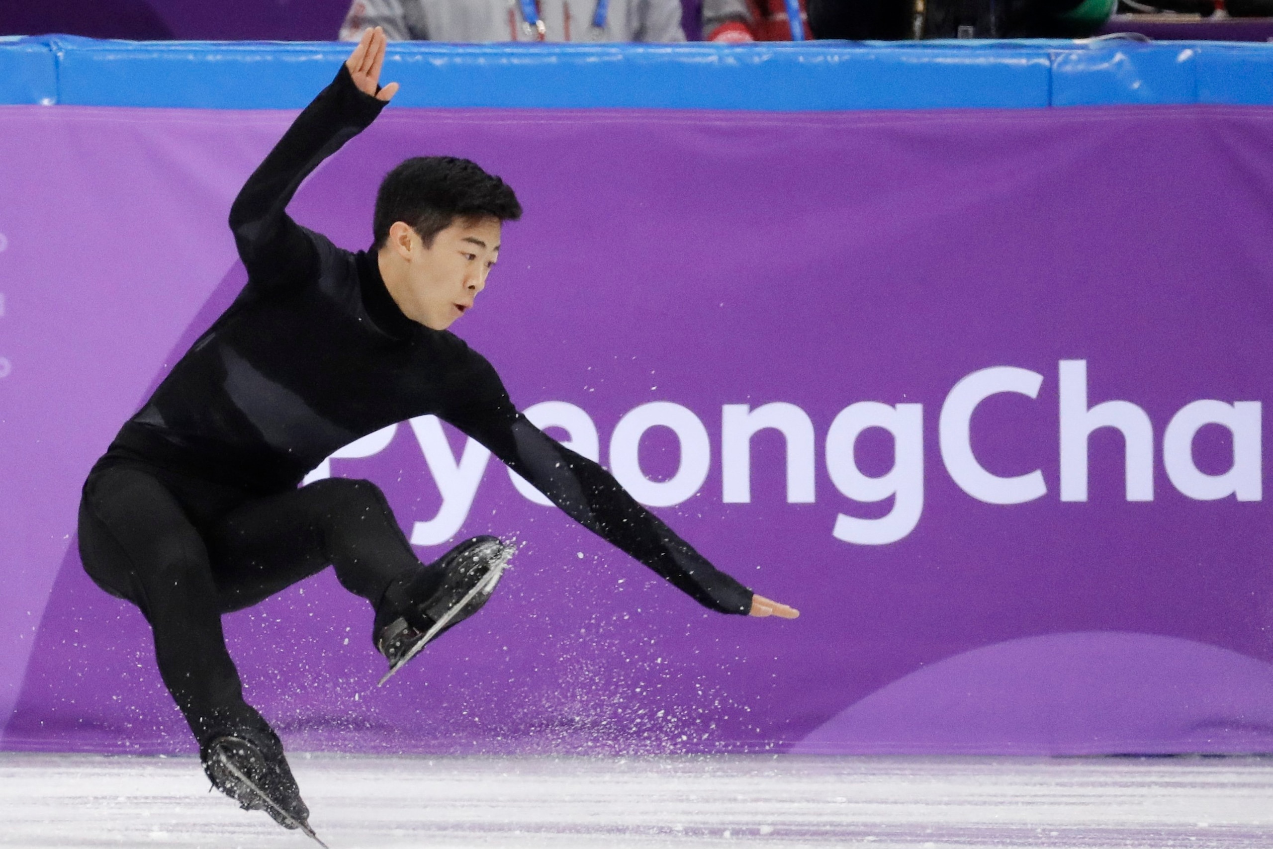 Chen endured a difficult start to the Games.