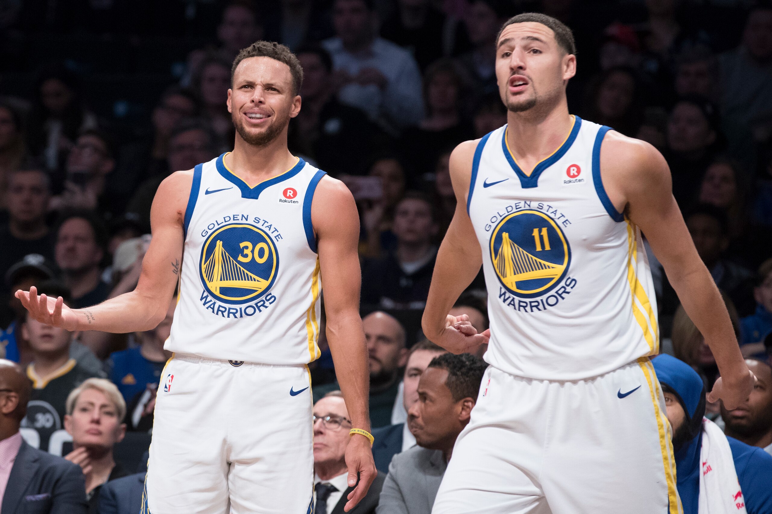 The Splash Brothers are both suiting up for Team Stephen in this year's All-Star Game.