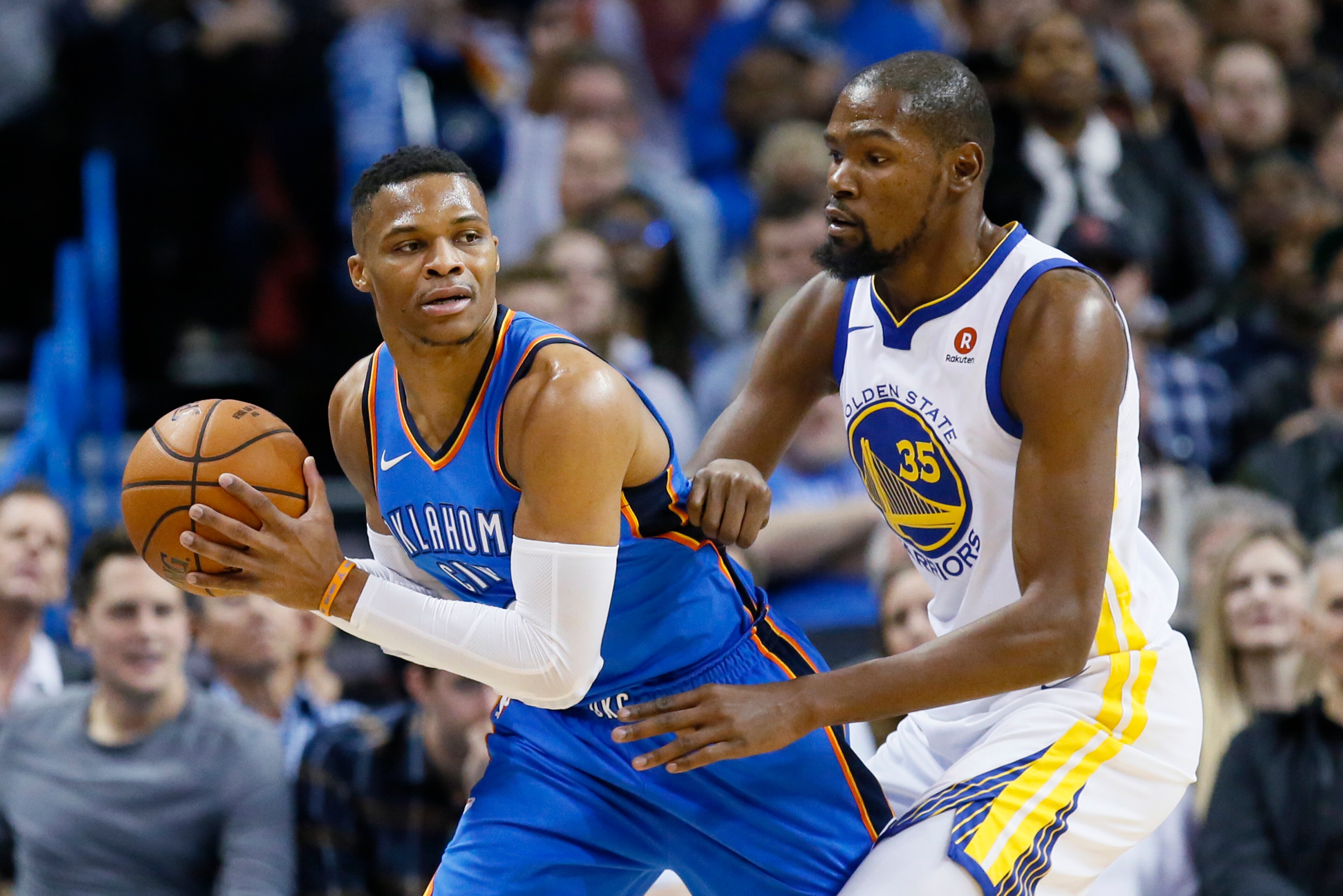 Will there be any tension between All-Star teammates Russell Westbrook and Kevin Durant this year?