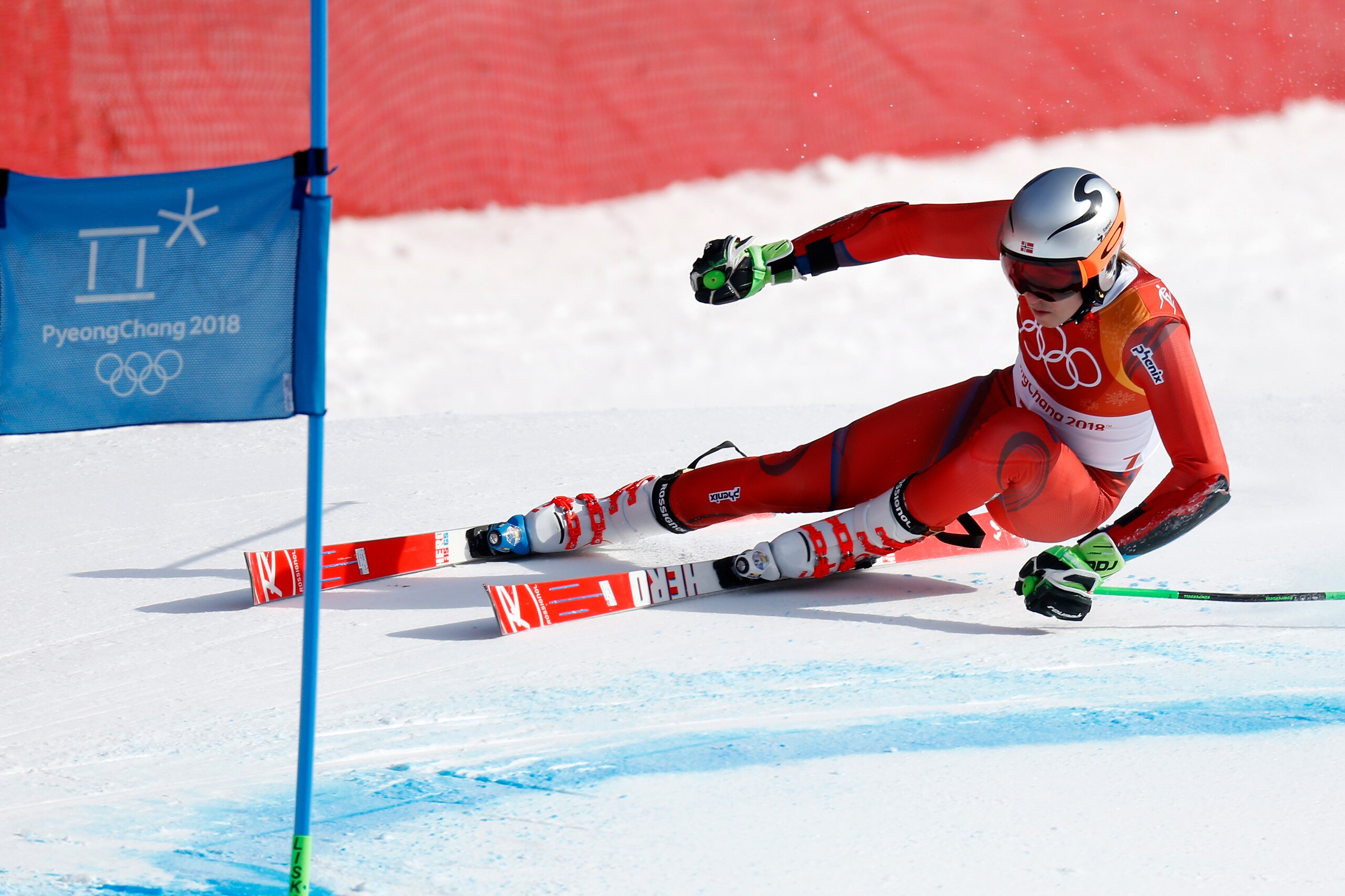 PYEONGCHANG-GUN, SOUTH KOREA - FEBRUARY 18: Henrik Kristoffersen of Norway wins the silver medal during the Alpine Skiing Men's Giant Slalom at Yongpyong Alpine Centre on February 18, 2018 in Pyeongchang-gun, South Korea. (Photo by Alexis Boichard/Agence 