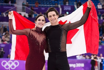 Tessa Virtue and Scott Moir were nearly flawless in the ice dance.