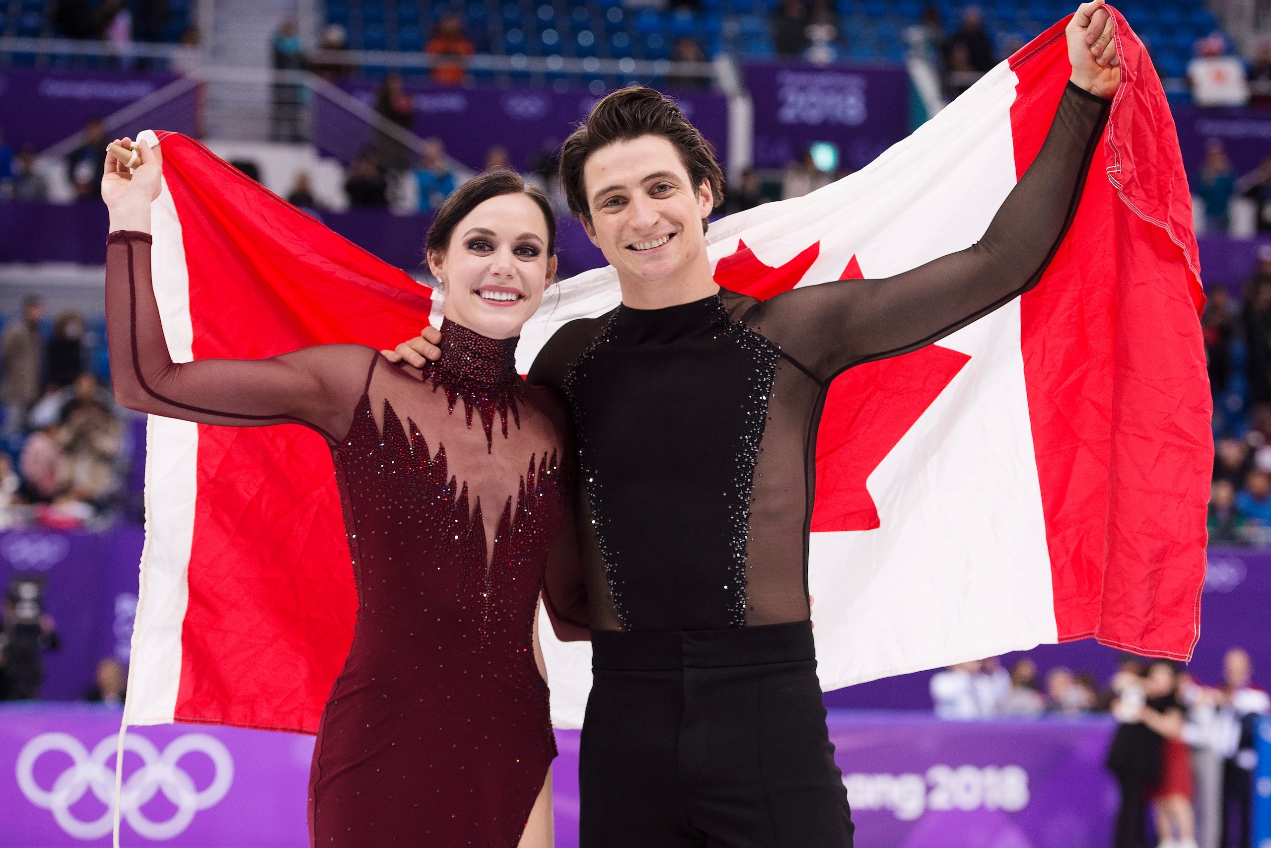 Tessa Virtue and Scott Moir were nearly flawless in the ice dance.
