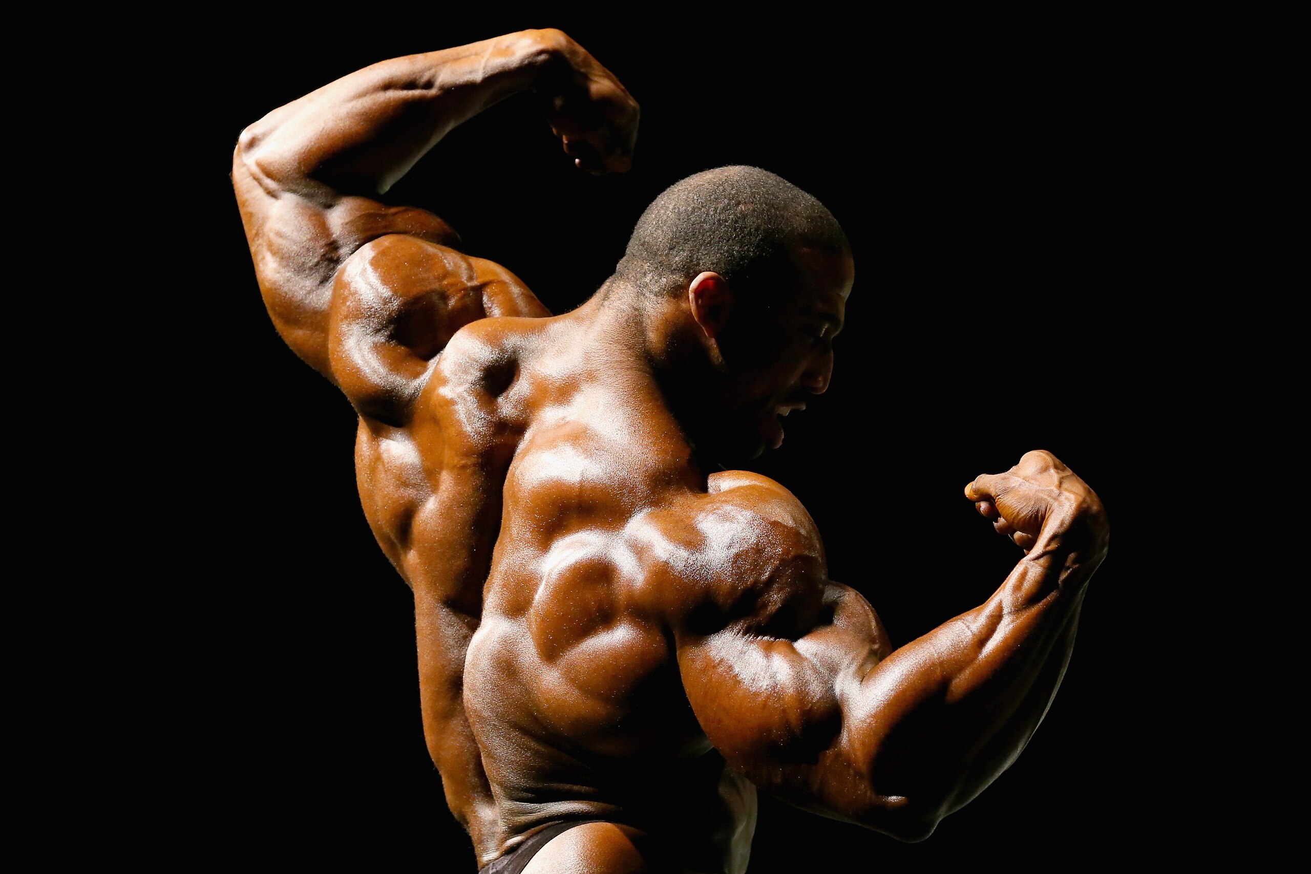 MELBOURNE, AUSTRALIA - MARCH 19:  Cedric McMillan of the United States performs in the Arnold Classic Mens Bodybuilding Open during the 2016 Arnold Classic on March 19, 2016 in Melbourne, Australia.  (Photo by Quinn Rooney/Getty Images)