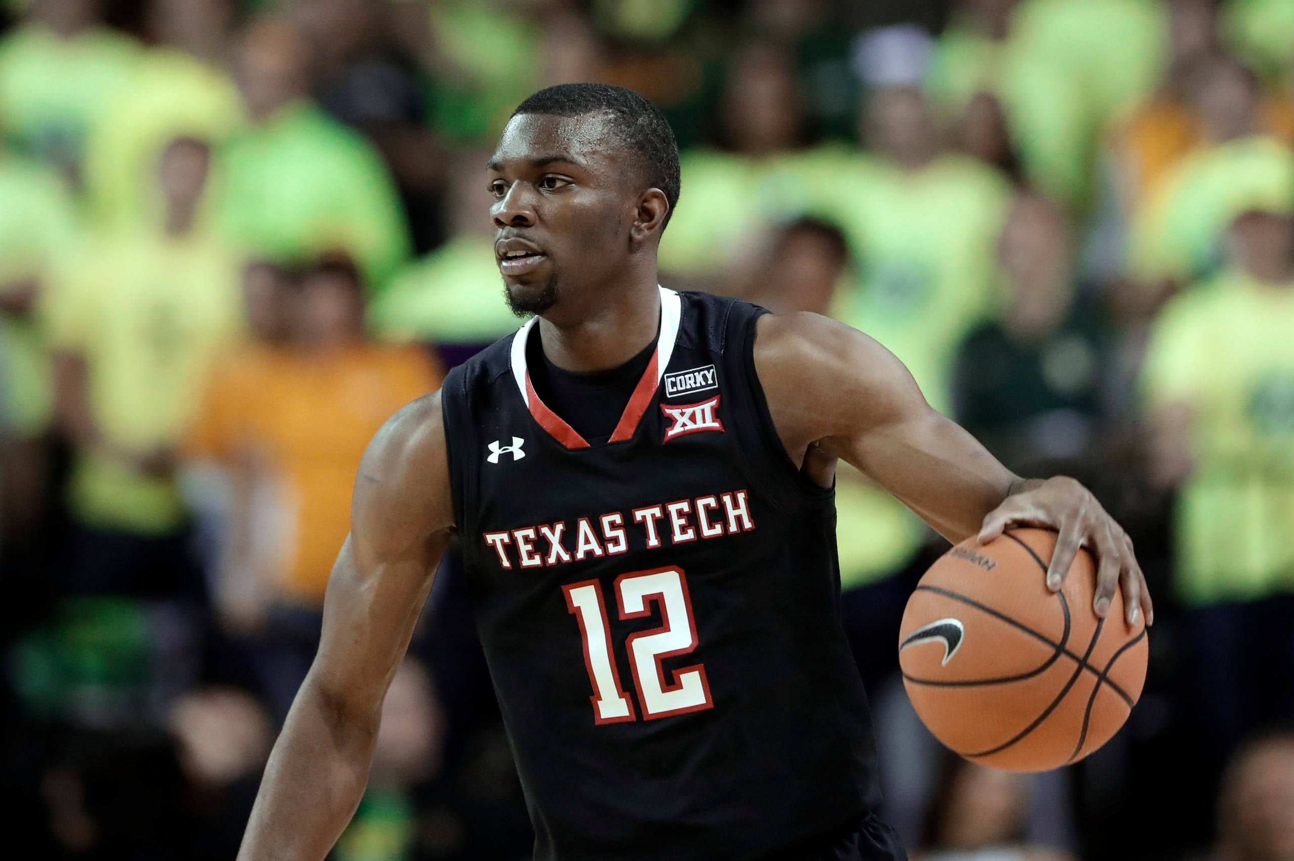 Texas Tech leans on guard Keenan Evans.
